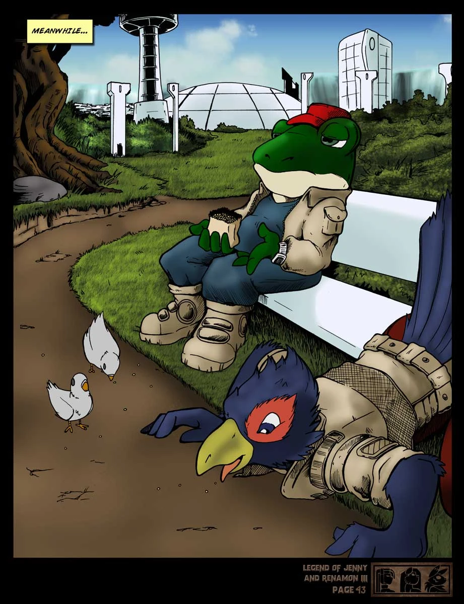 The Legend Of Jenny And Renamon 3 porn comic picture 44