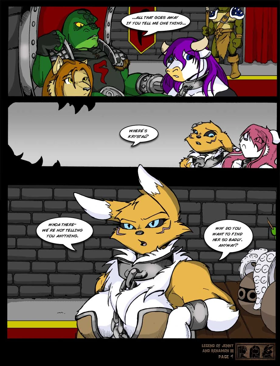 The Legend Of Jenny And Renamon 3 porn comic picture 5