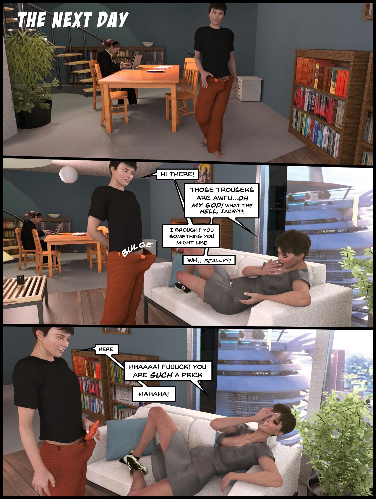 The Lithium Comic. 02: Bodies in Orbit porn comic picture 28