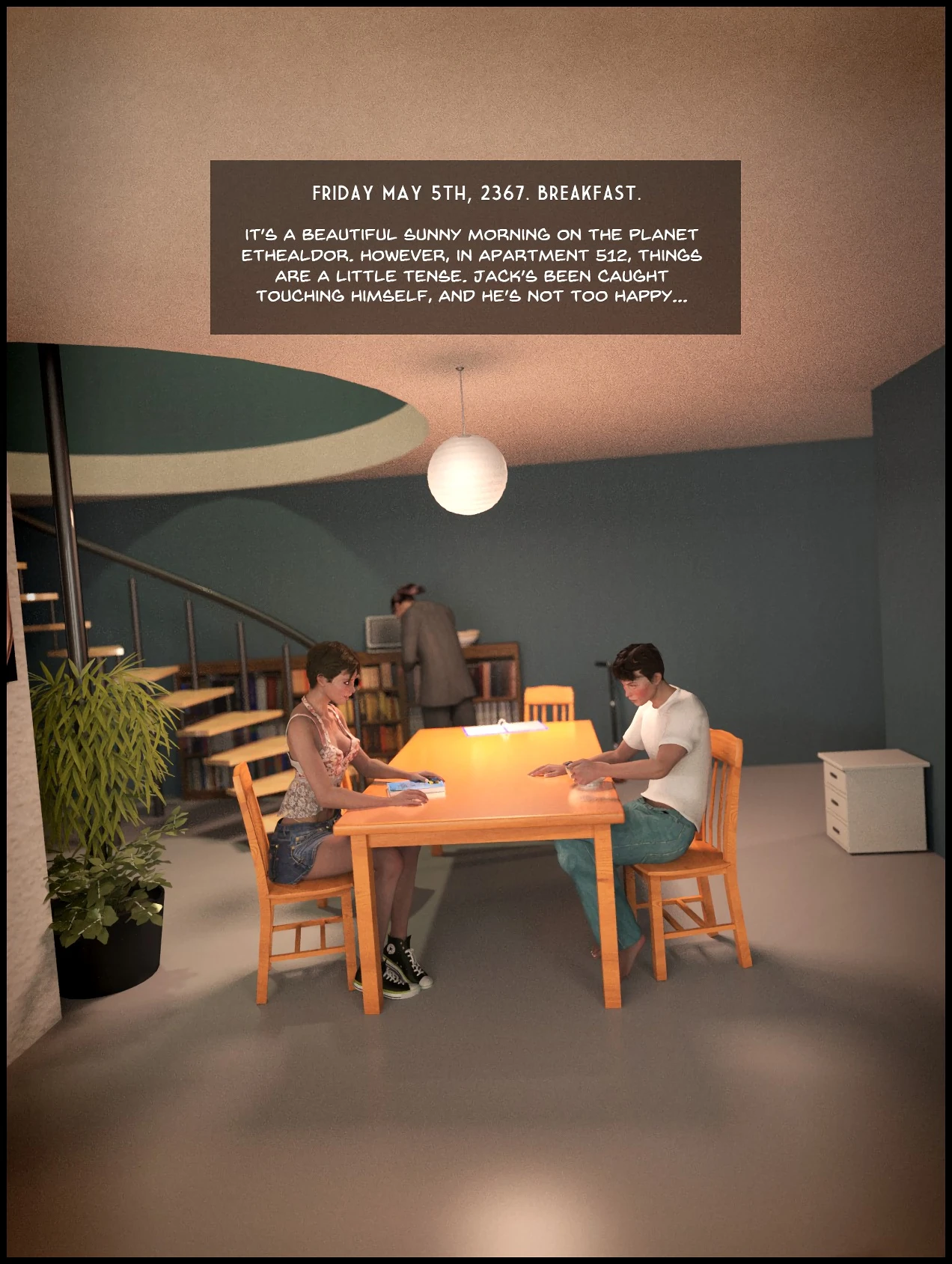 The Lithium Comic. 02: Bodies in Orbit porn comic picture 3