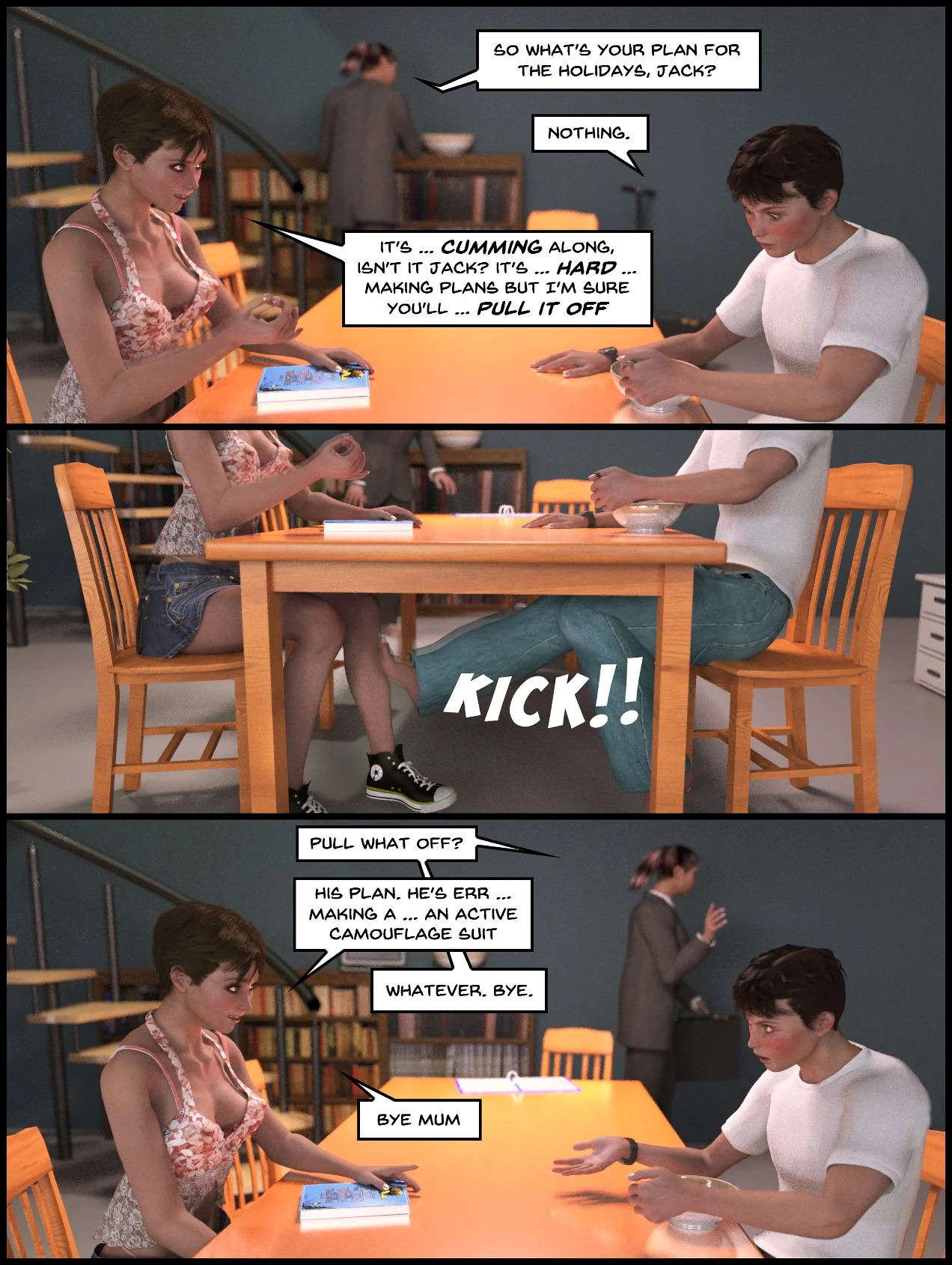 The Lithium Comic. 02: Bodies in Orbit porn comic picture 4