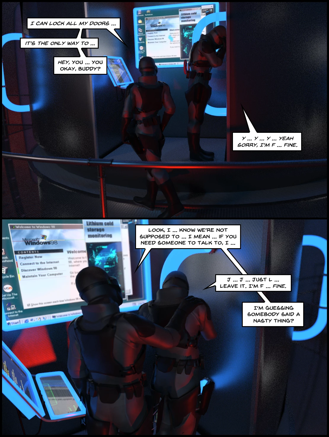 The Lithium Comic. 06: My Brother, My Rules porn comic picture 73