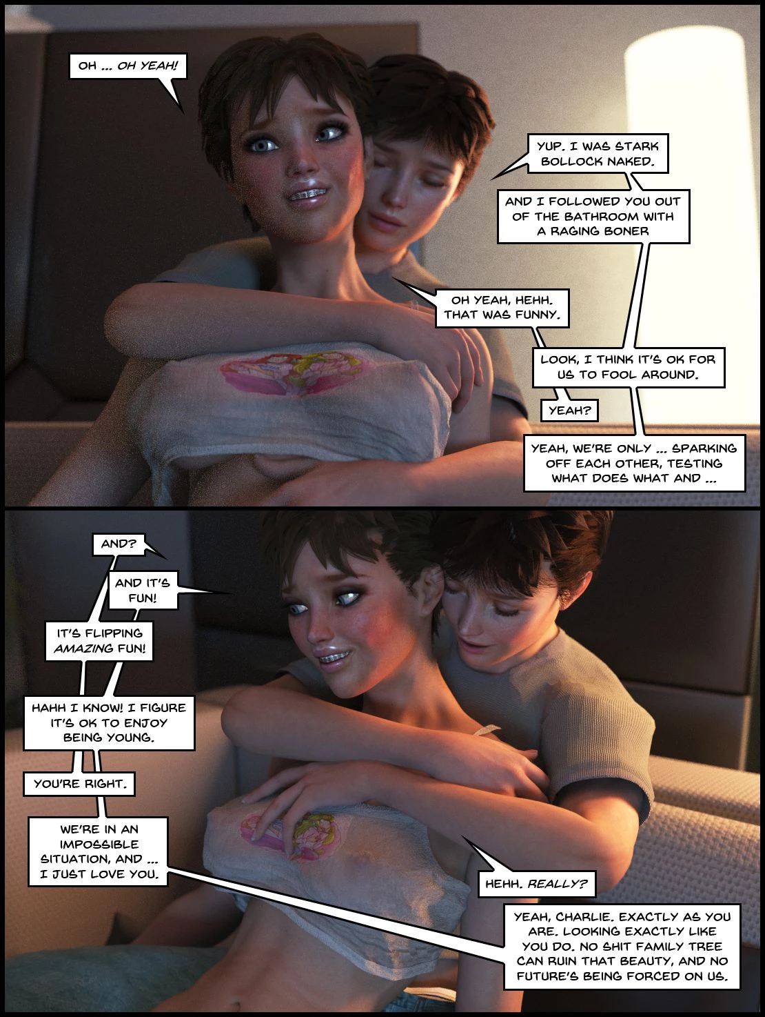 The Lithium Comic. 07: Family Bathtime. Act 2 porn comic picture 8