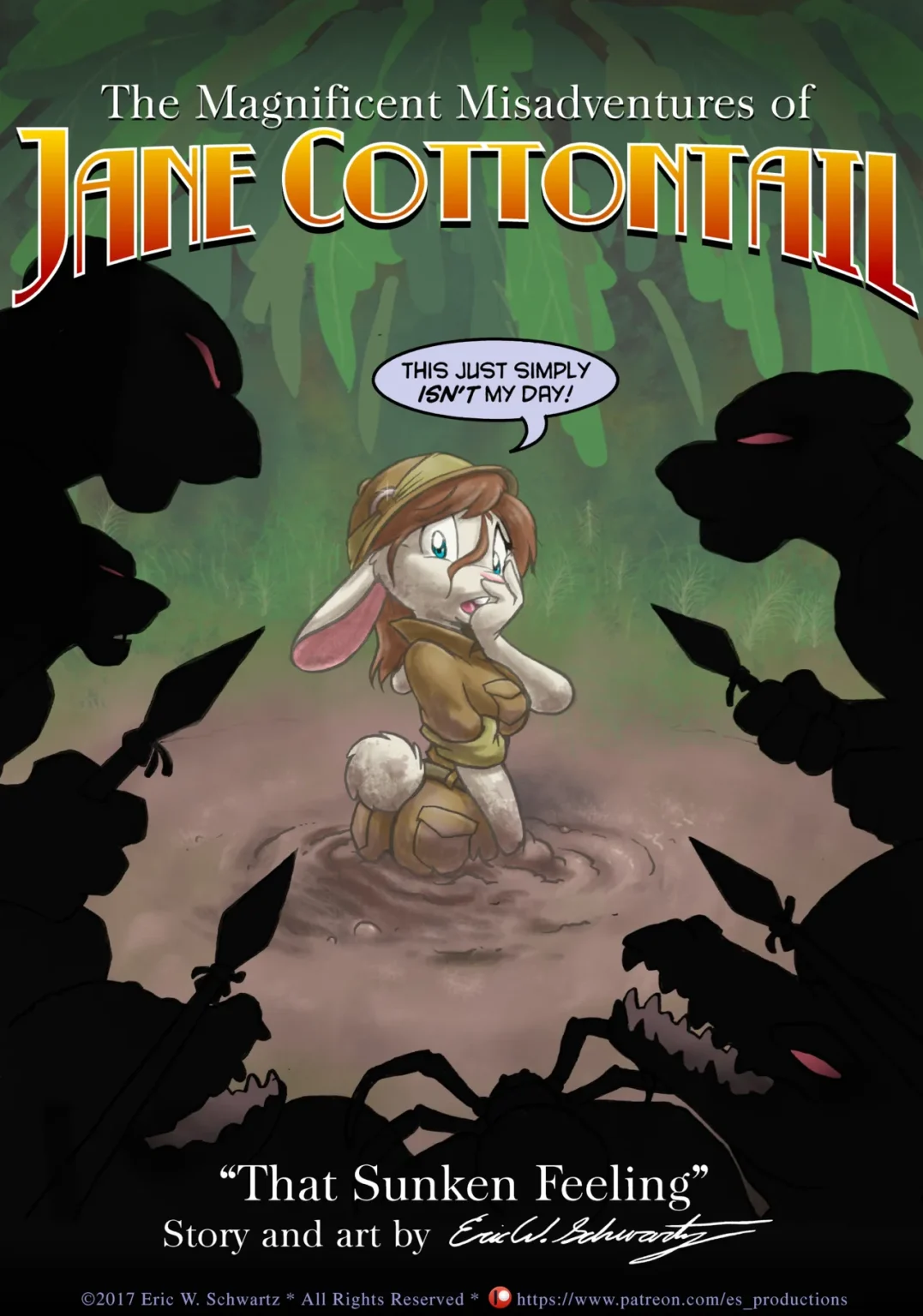 The Magnificent Misadventures of Jane Cottontail porn comic picture 1