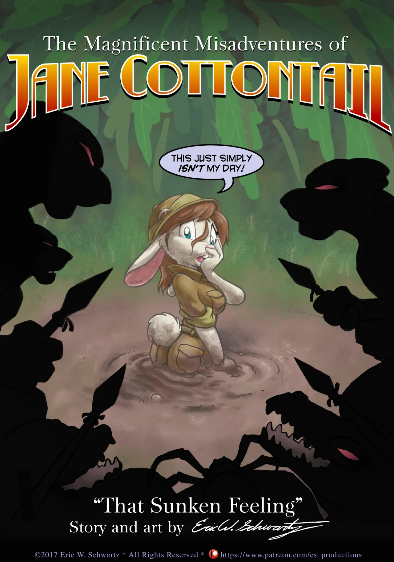 The Magnificent Misadventures of Jane Cottontail porn comic picture 1