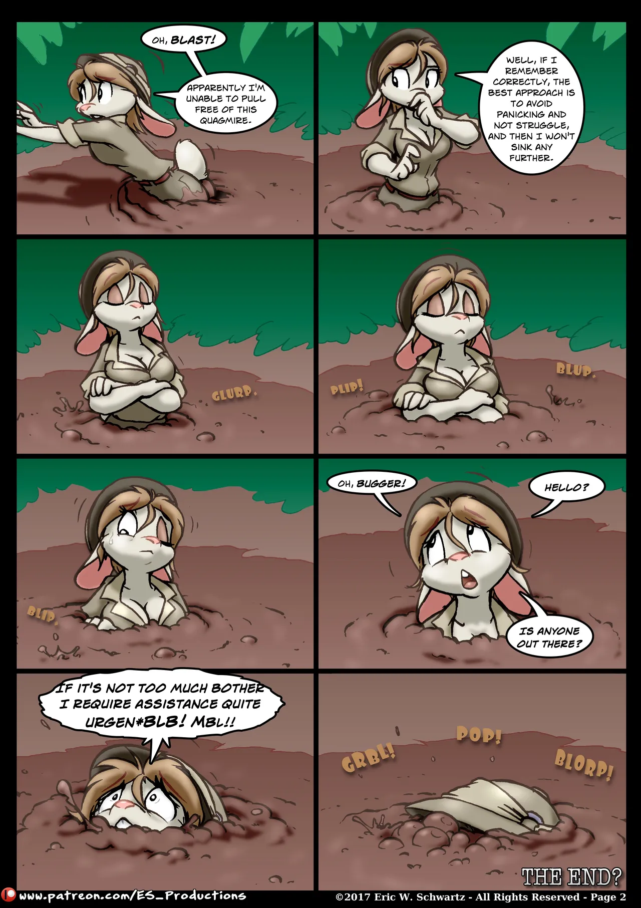 The Magnificent Misadventures of Jane Cottontail porn comic picture 3