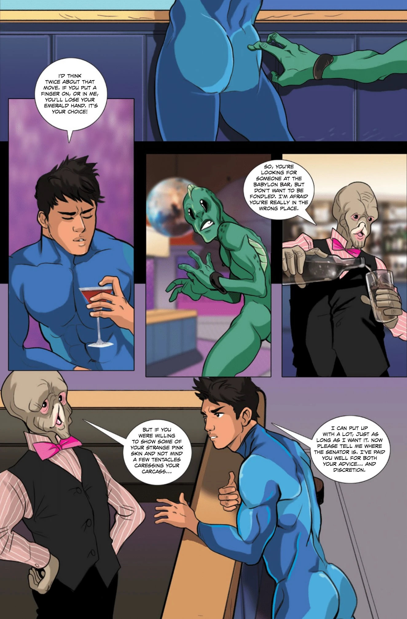 The Naked Knight 2 porn comic picture 14