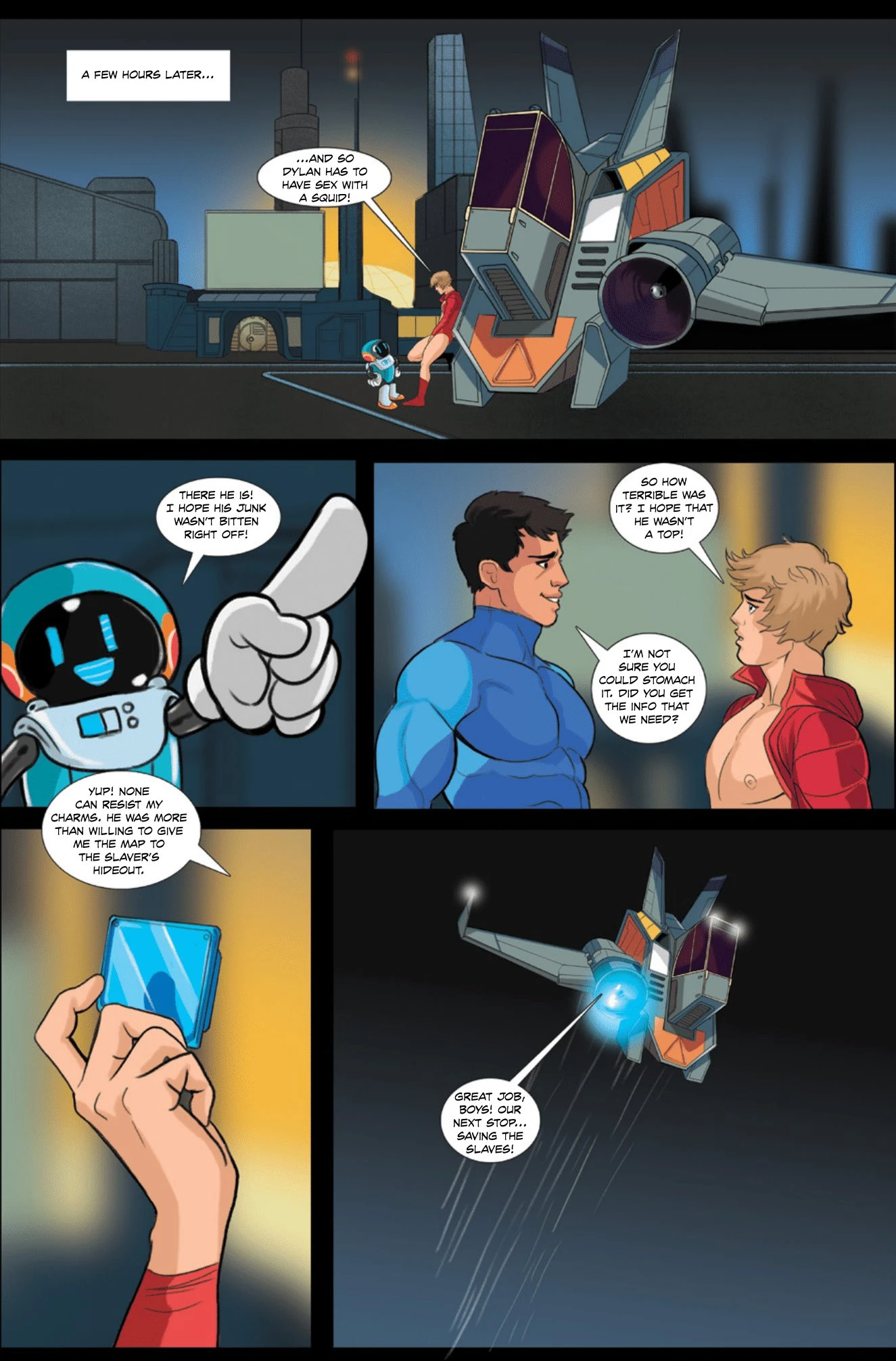 The Naked Knight 2 porn comic picture 25