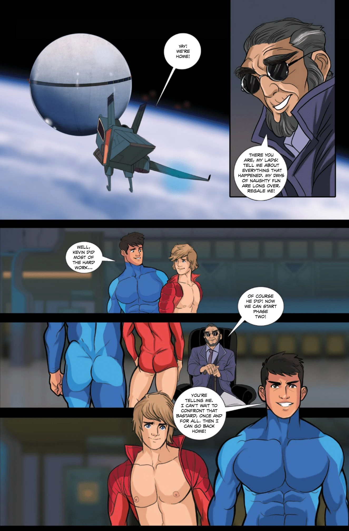 The Naked Knight 2 porn comic picture 26