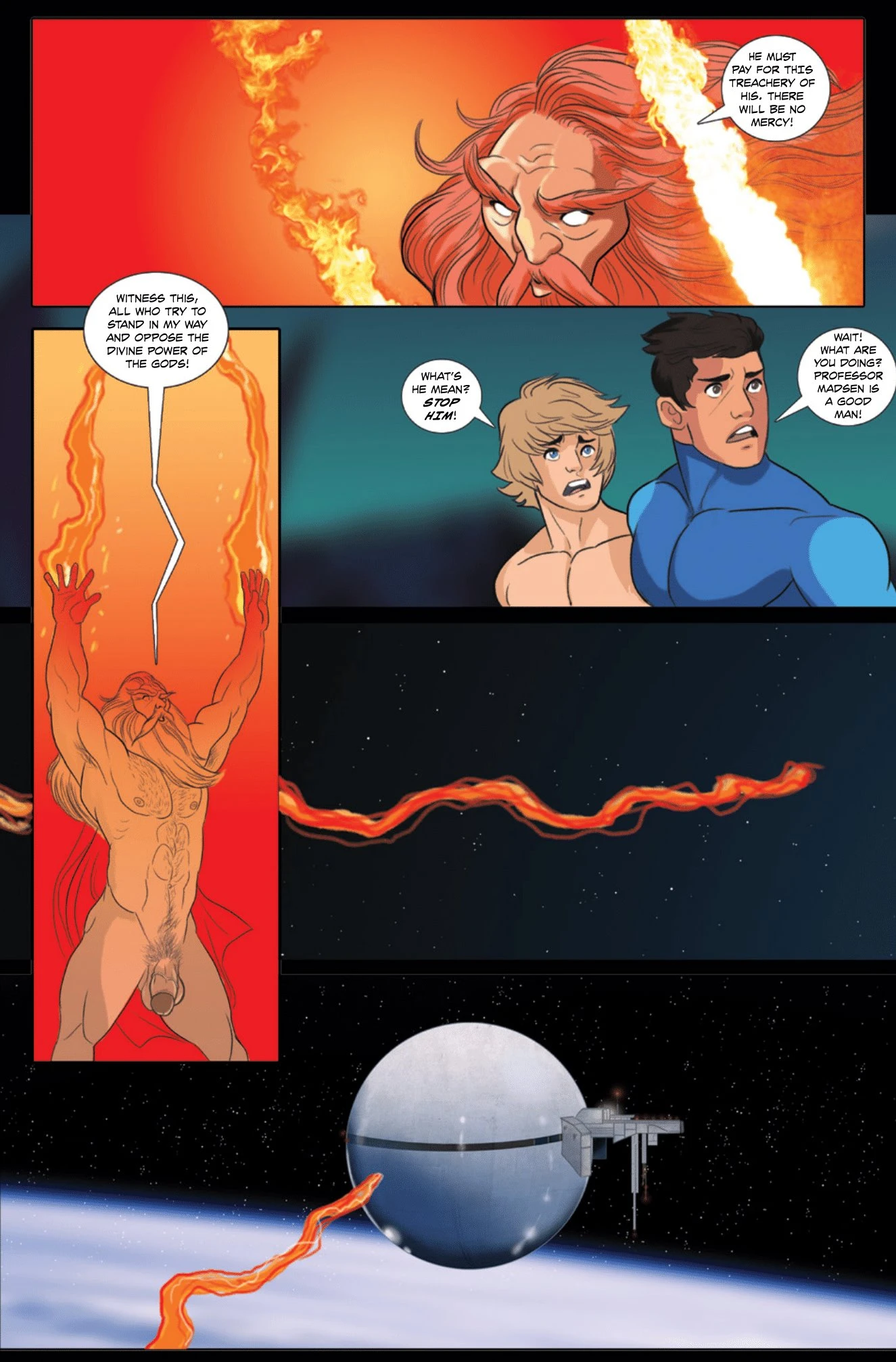 The Naked Knight 2 porn comic picture 35