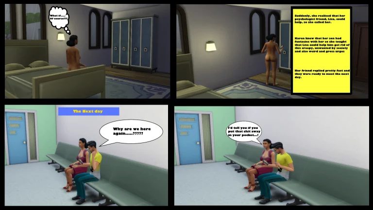 The Nerdy Son porn comic picture 4