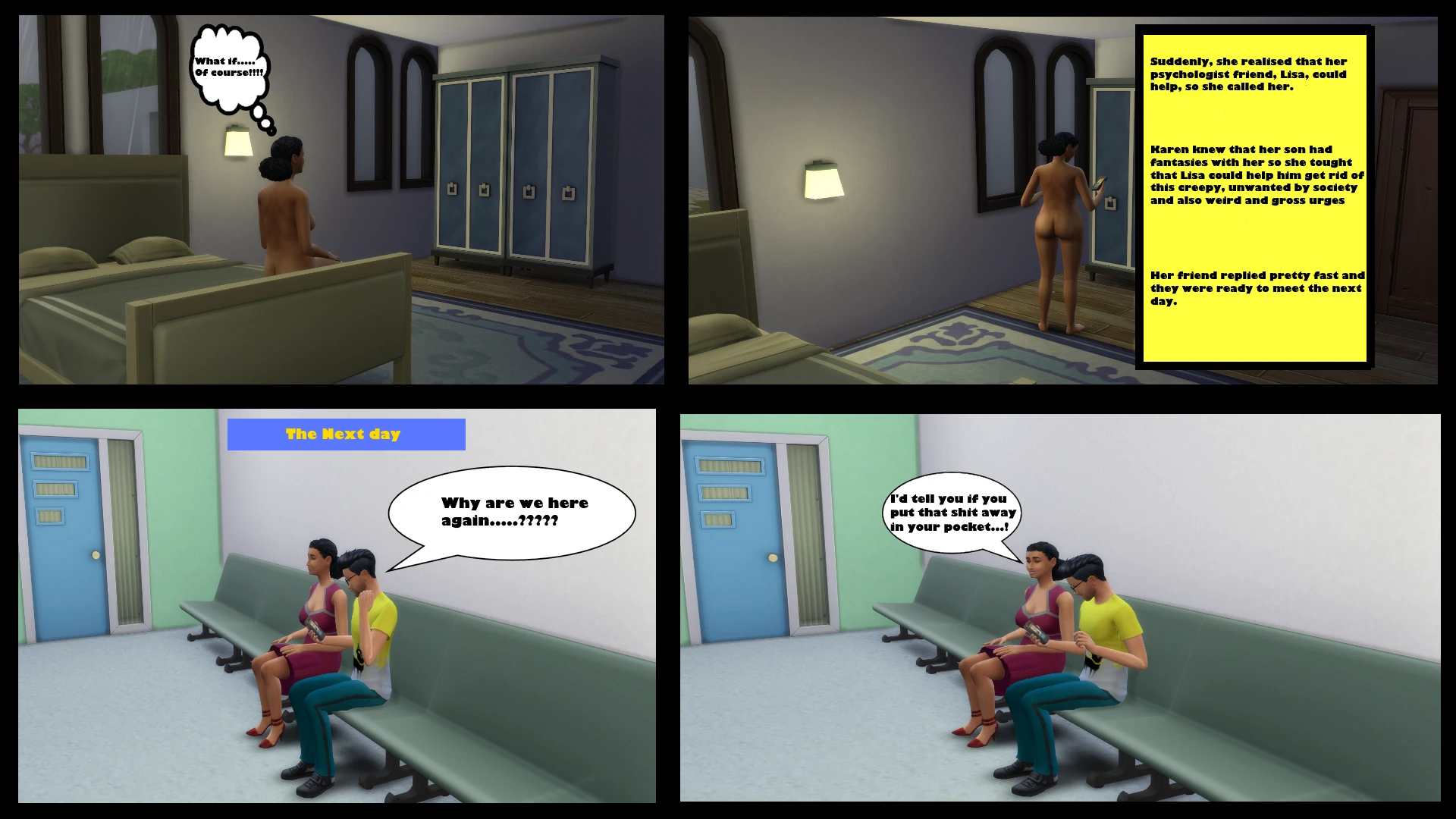 The Nerdy Son porn comic picture 4