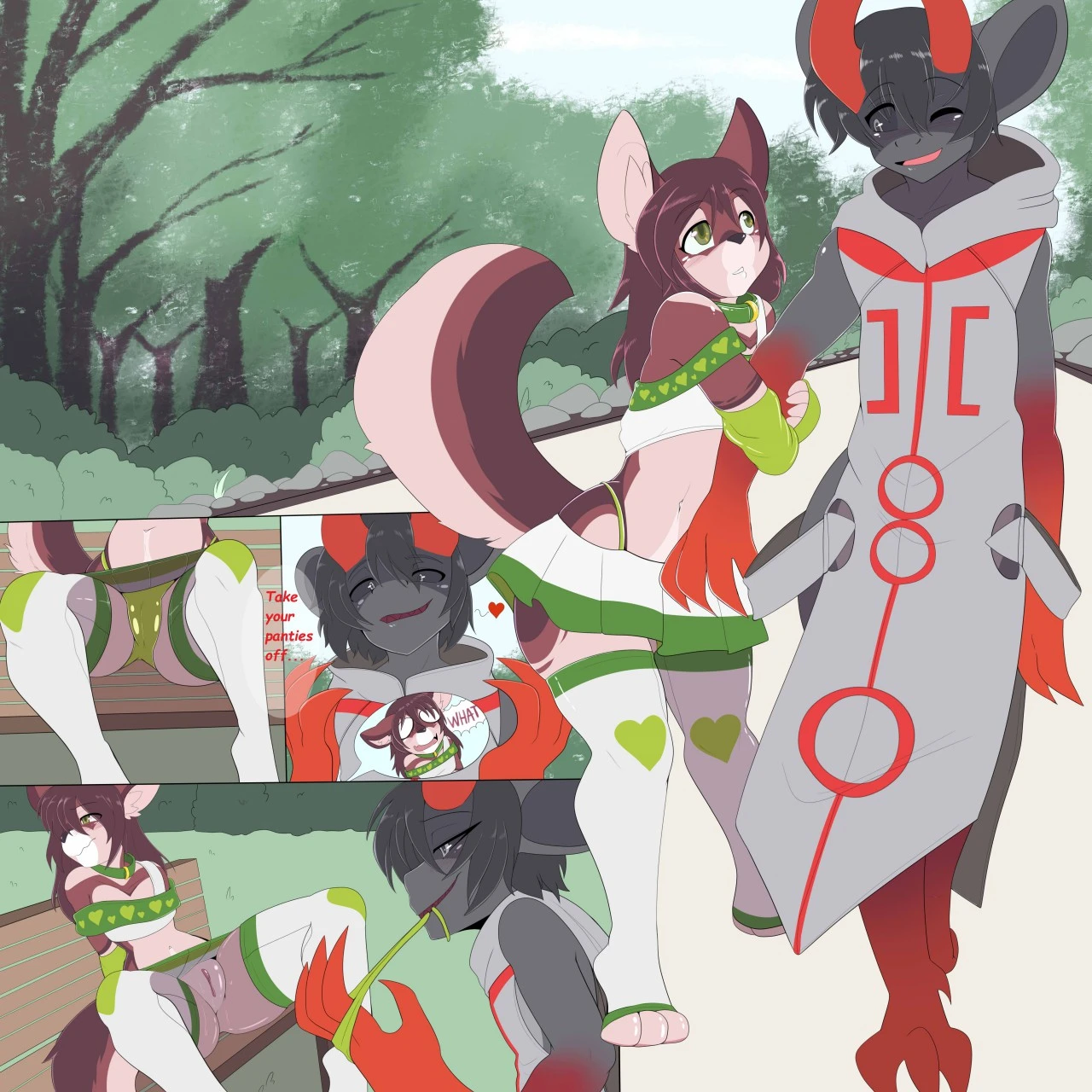 The Only Sky Woof porn comic picture 1