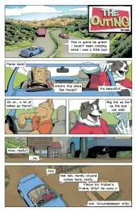 The Outing porn comic picture 1