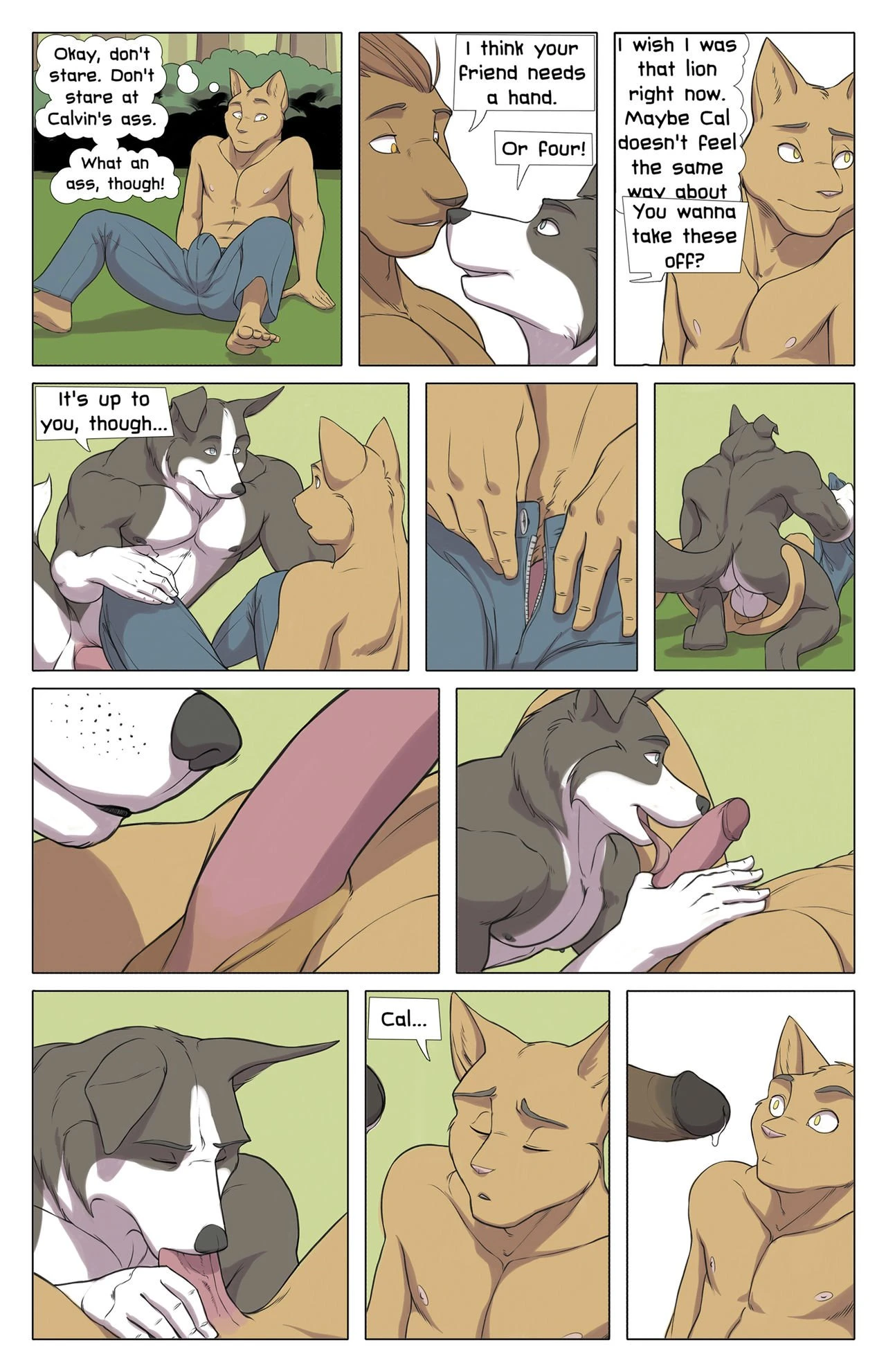 The Outing porn comic picture 8