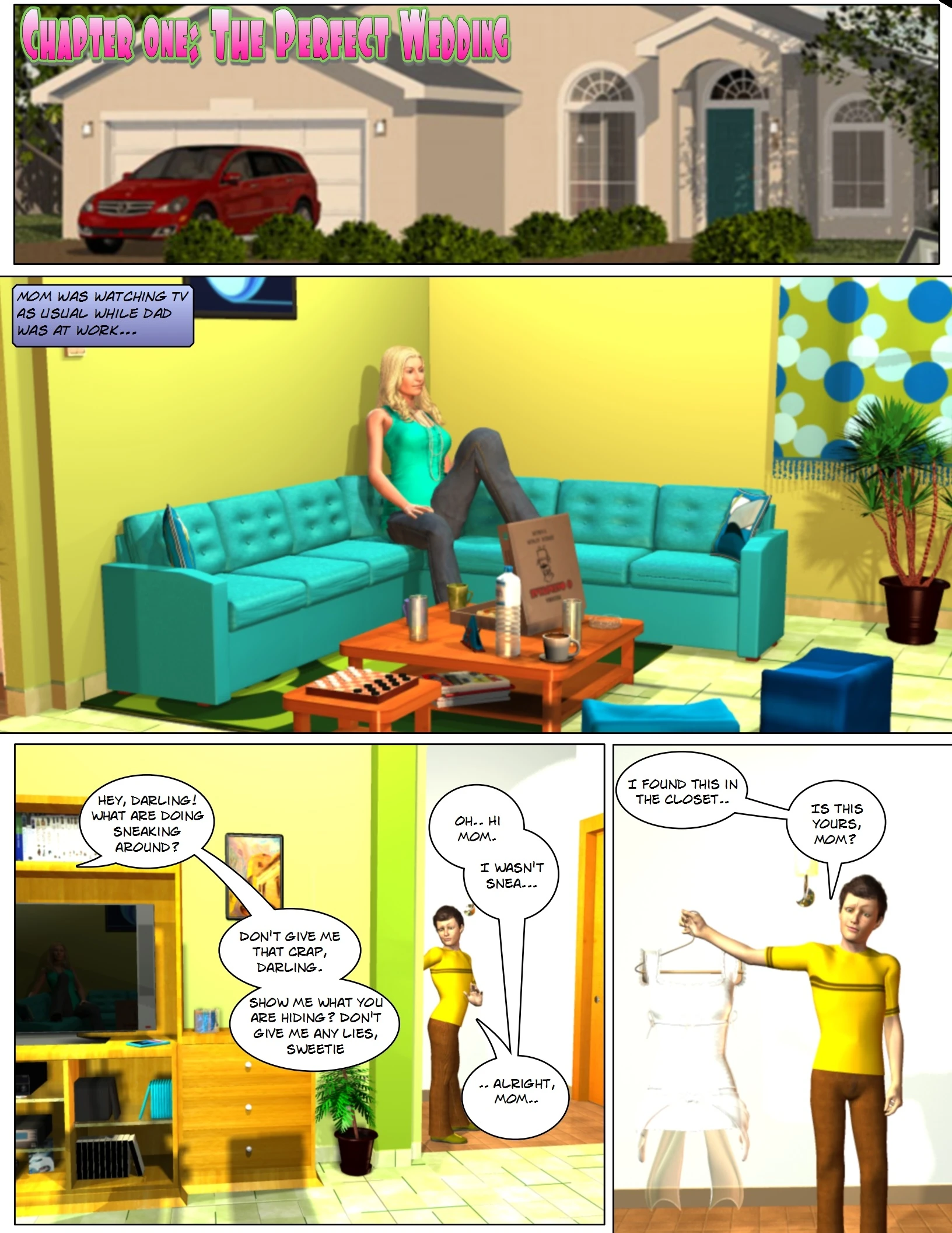 The Perfect Wedding porn comic picture 3