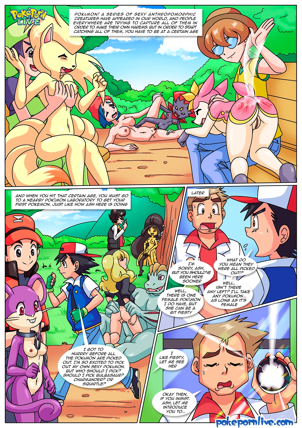 The Pokemon Master porn comic picture 2