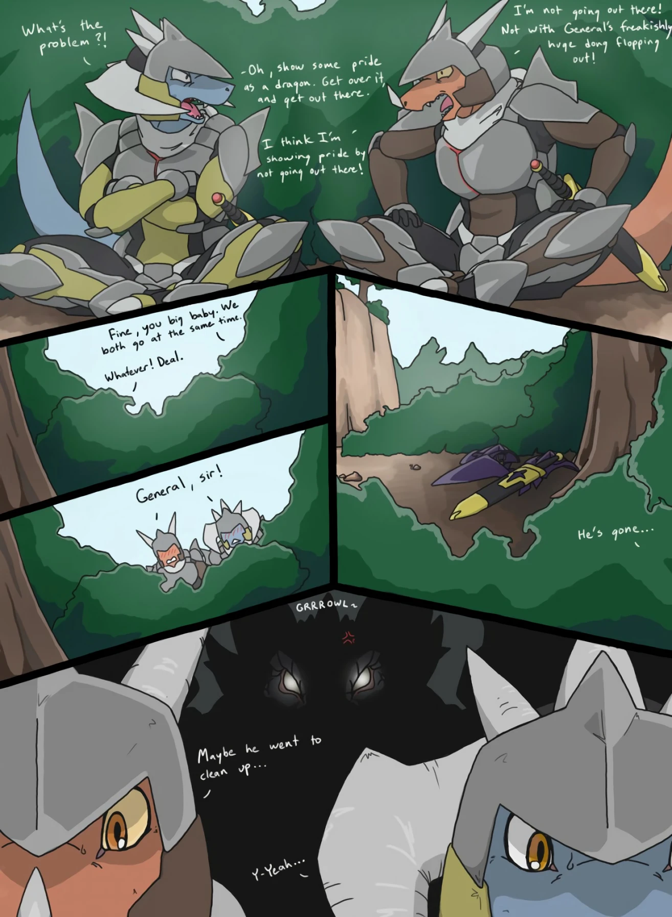 The Predicament porn comic picture 3