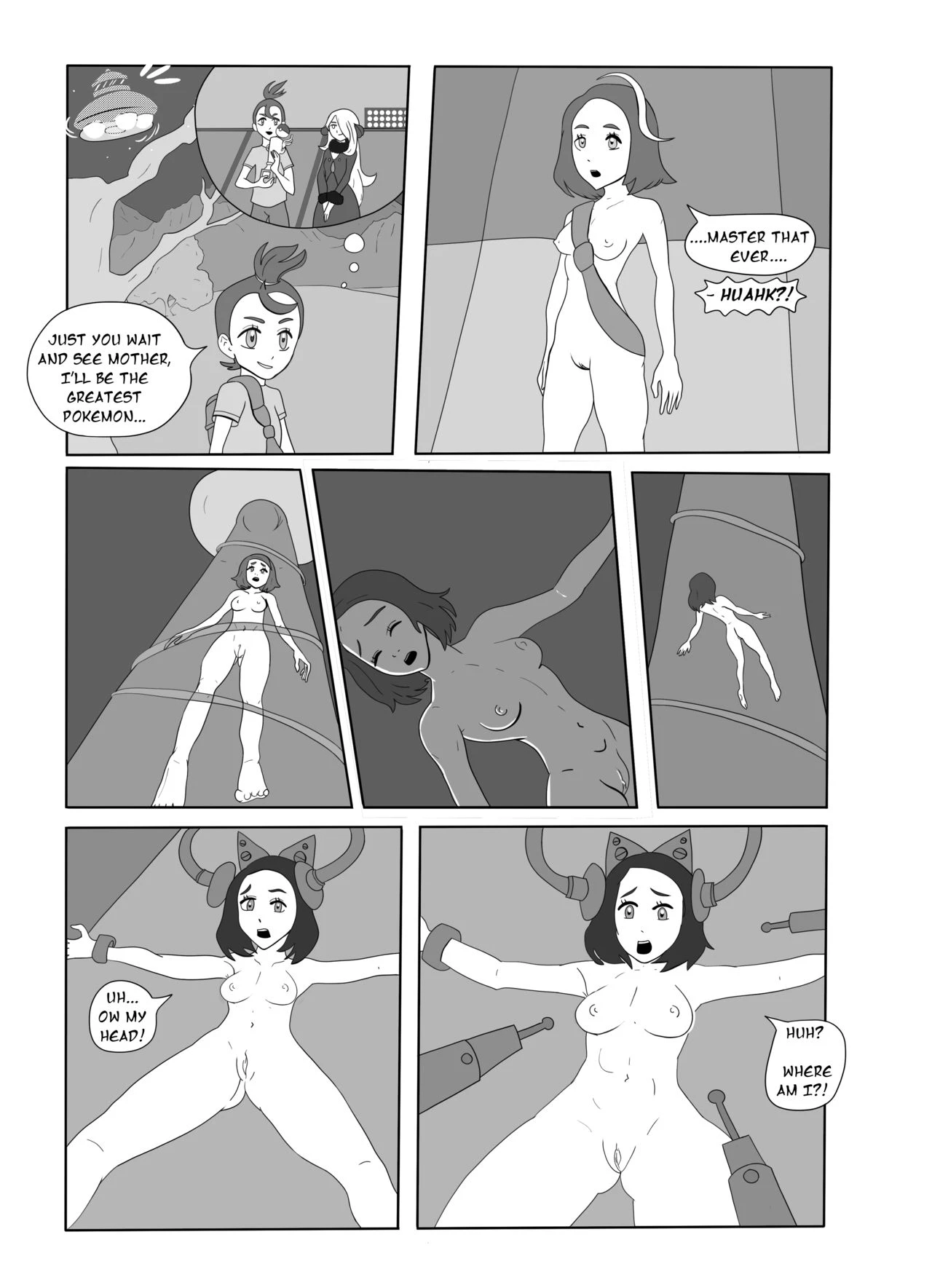 The Probing of a Pokegirl, Serena porn comic picture 14