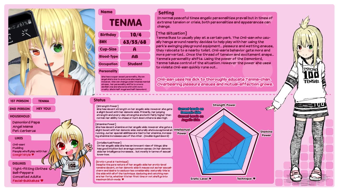 The Provacative Demonic-Angel!! Tenma-chan | Chouhatsu Matenshi!! Tenma-chan porn comic picture 26