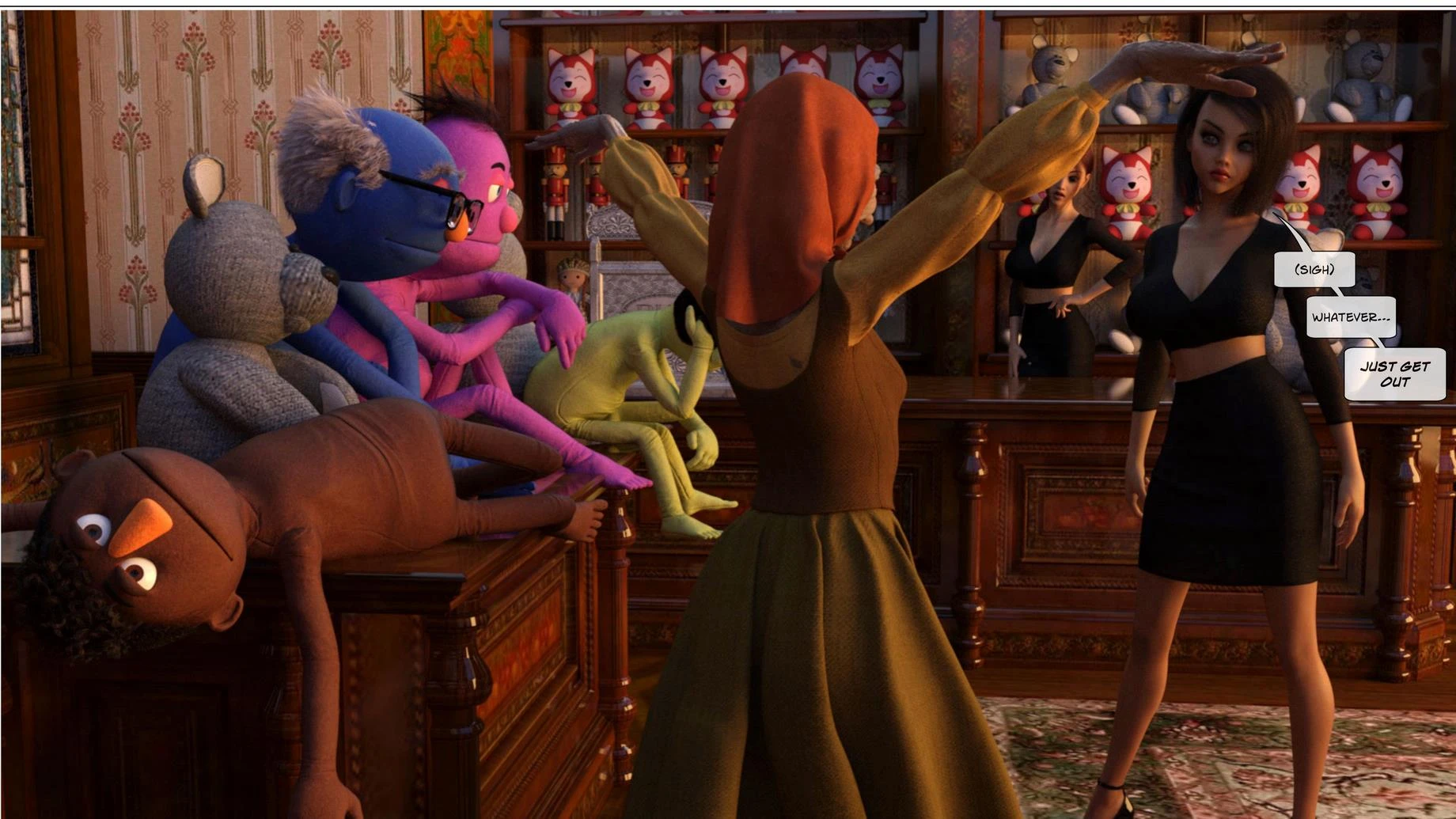 The Puppet Show porn comic picture 11