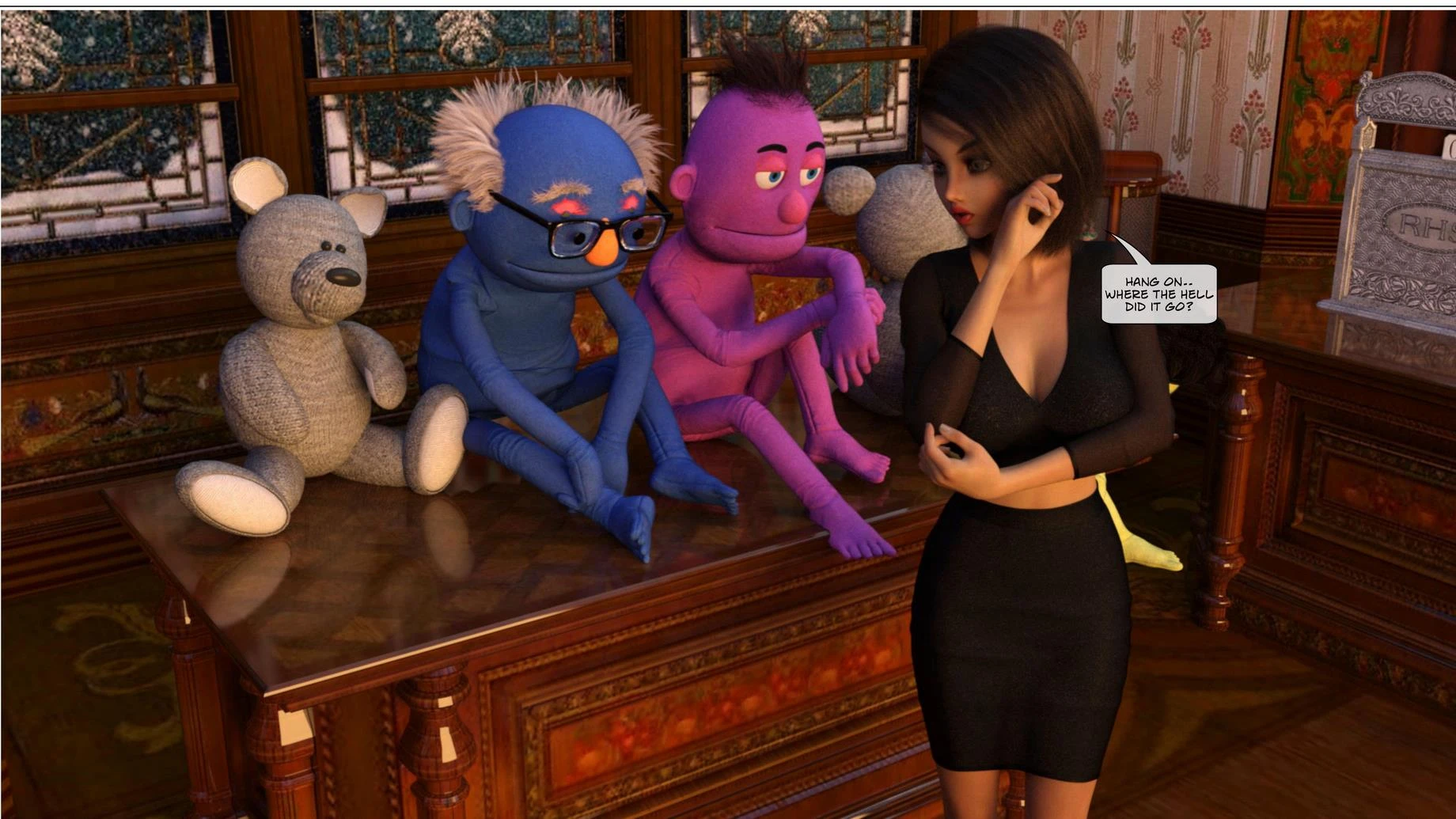 The Puppet Show porn comic picture 15