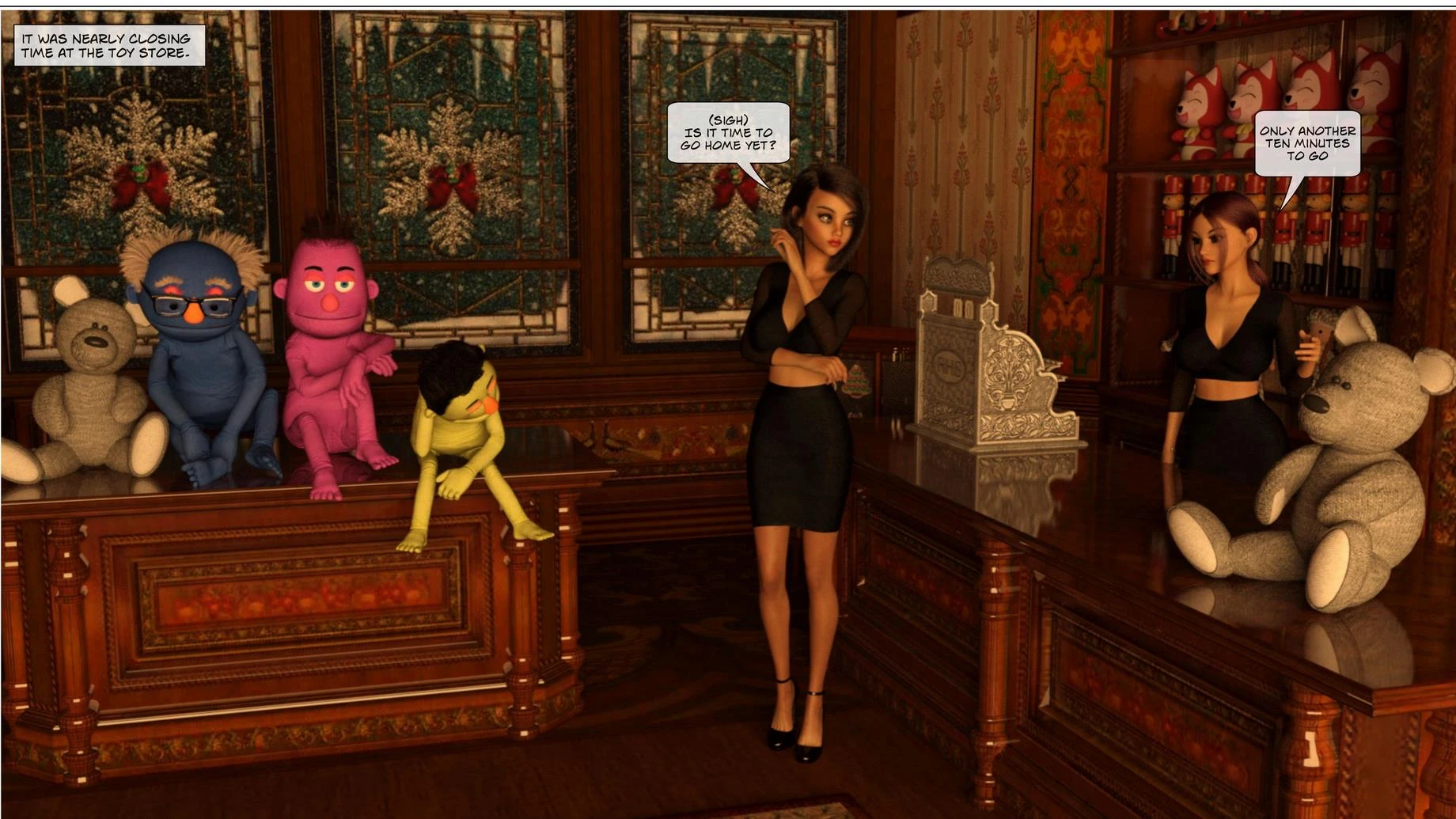 The Puppet Show porn comic picture 2