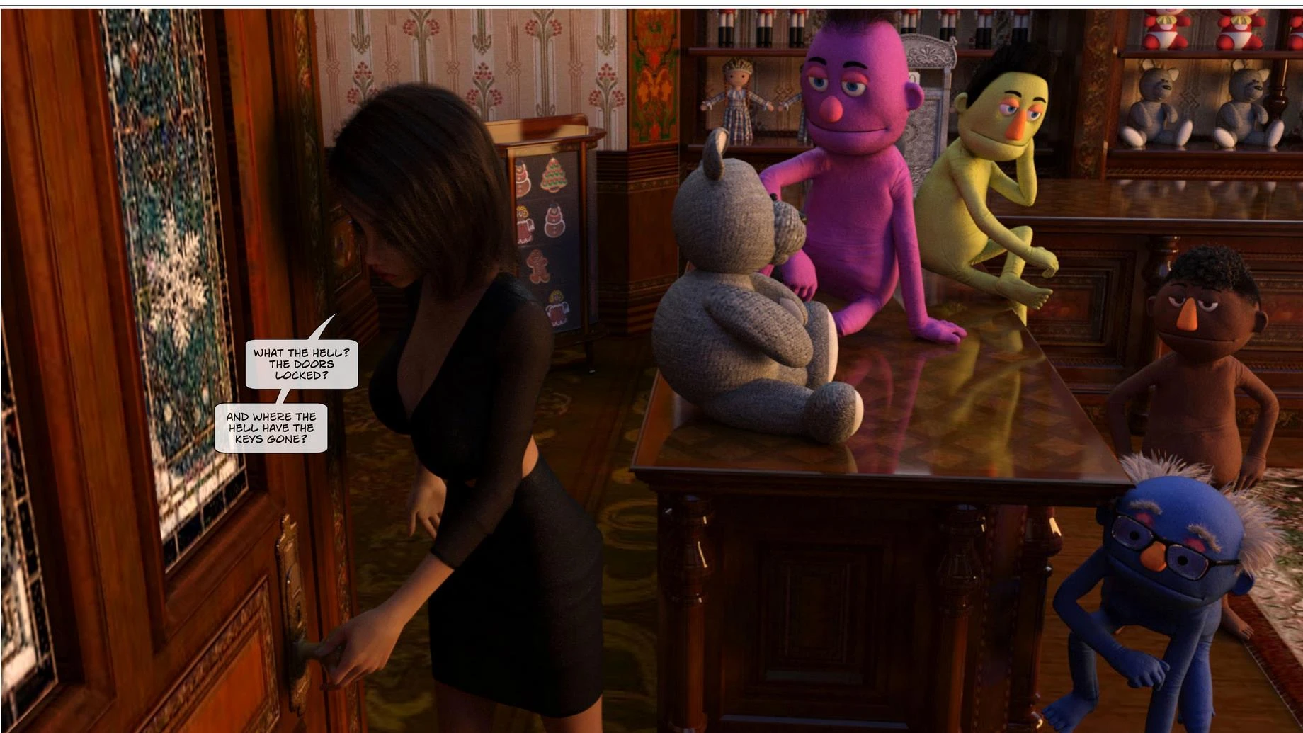 The Puppet Show porn comic picture 20