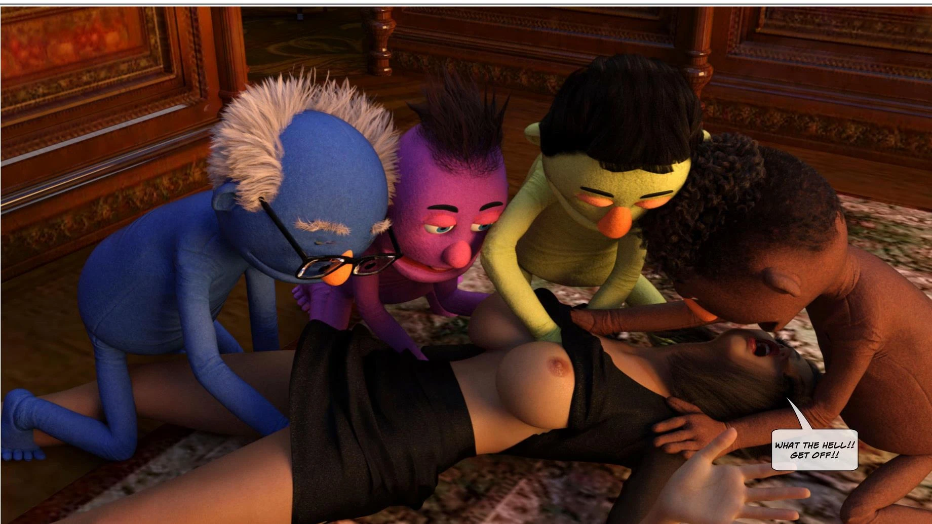 The Puppet Show porn comic picture 25