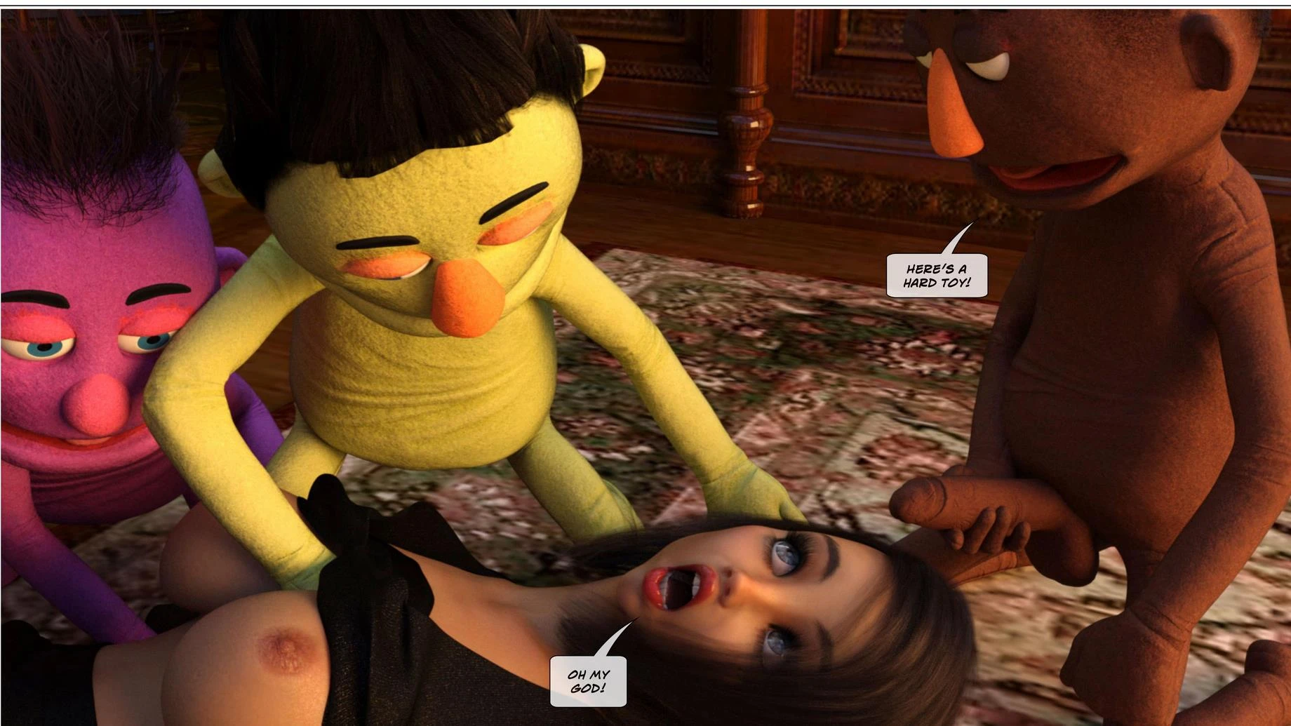 The Puppet Show porn comic picture 27