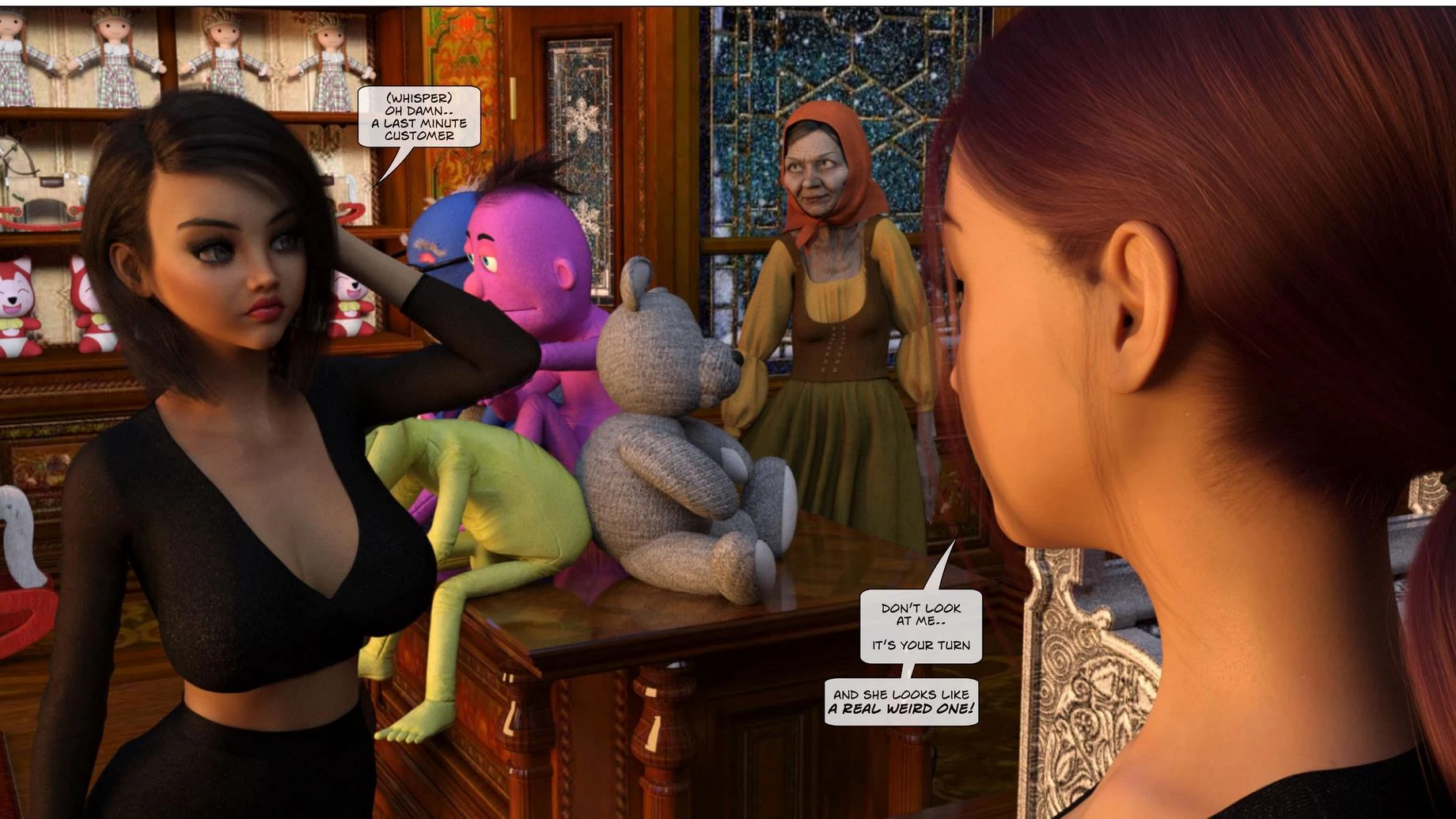 The Puppet Show porn comic picture 3