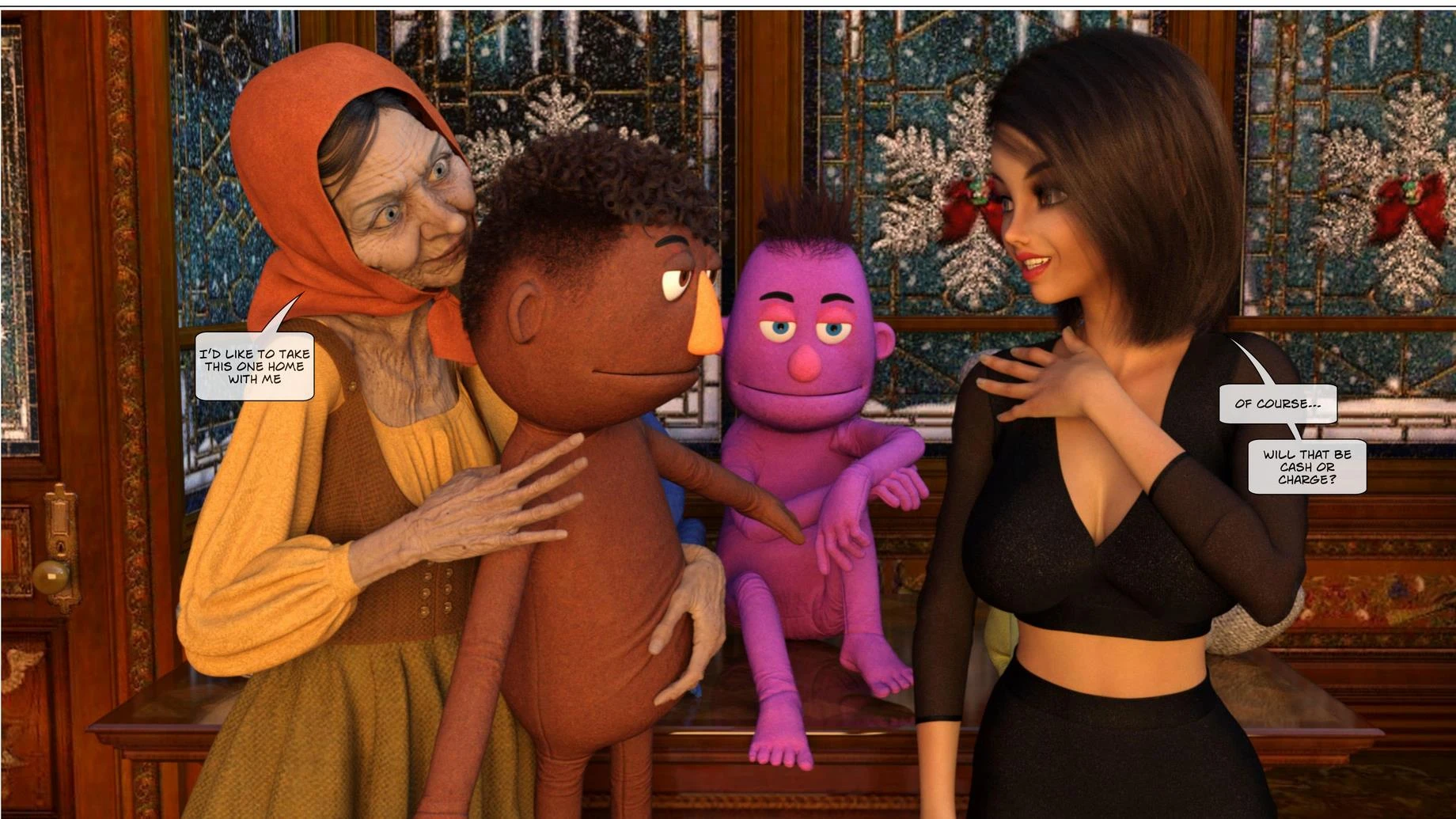 The Puppet Show porn comic picture 4