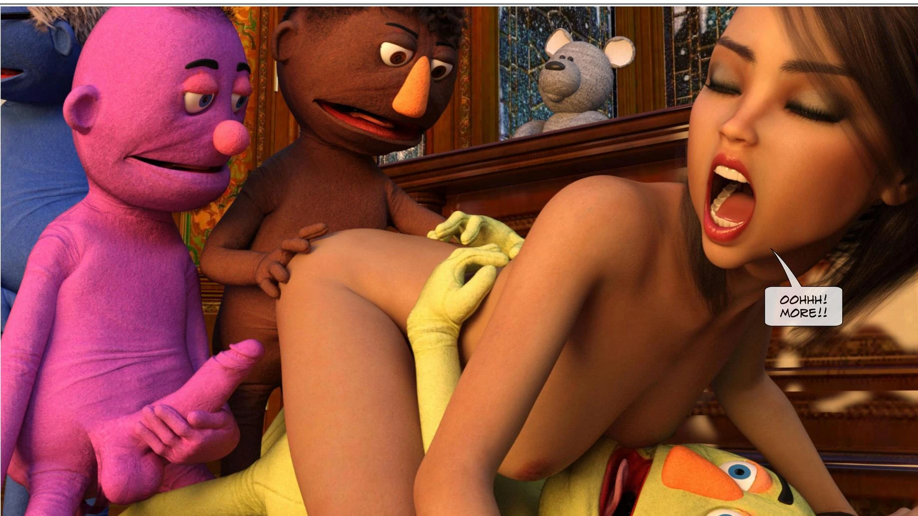 The Puppet Show porn comic picture 53