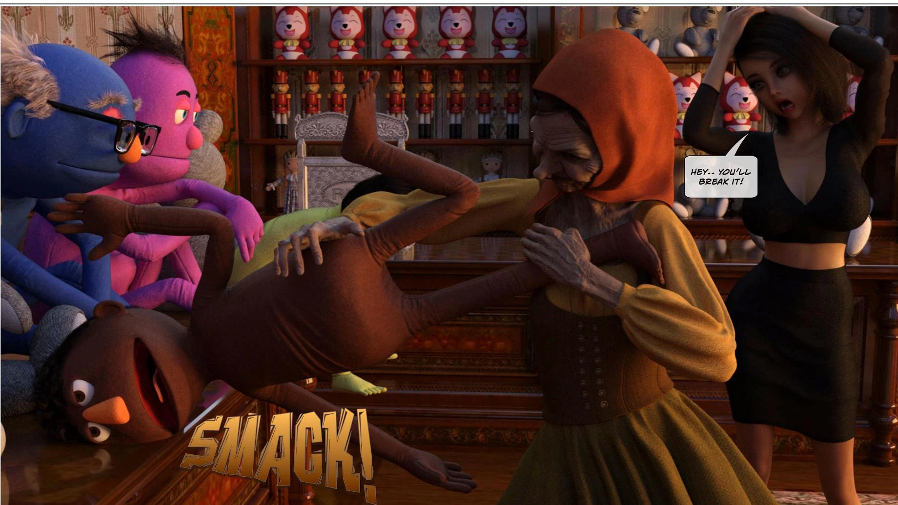 The Puppet Show porn comic picture 9