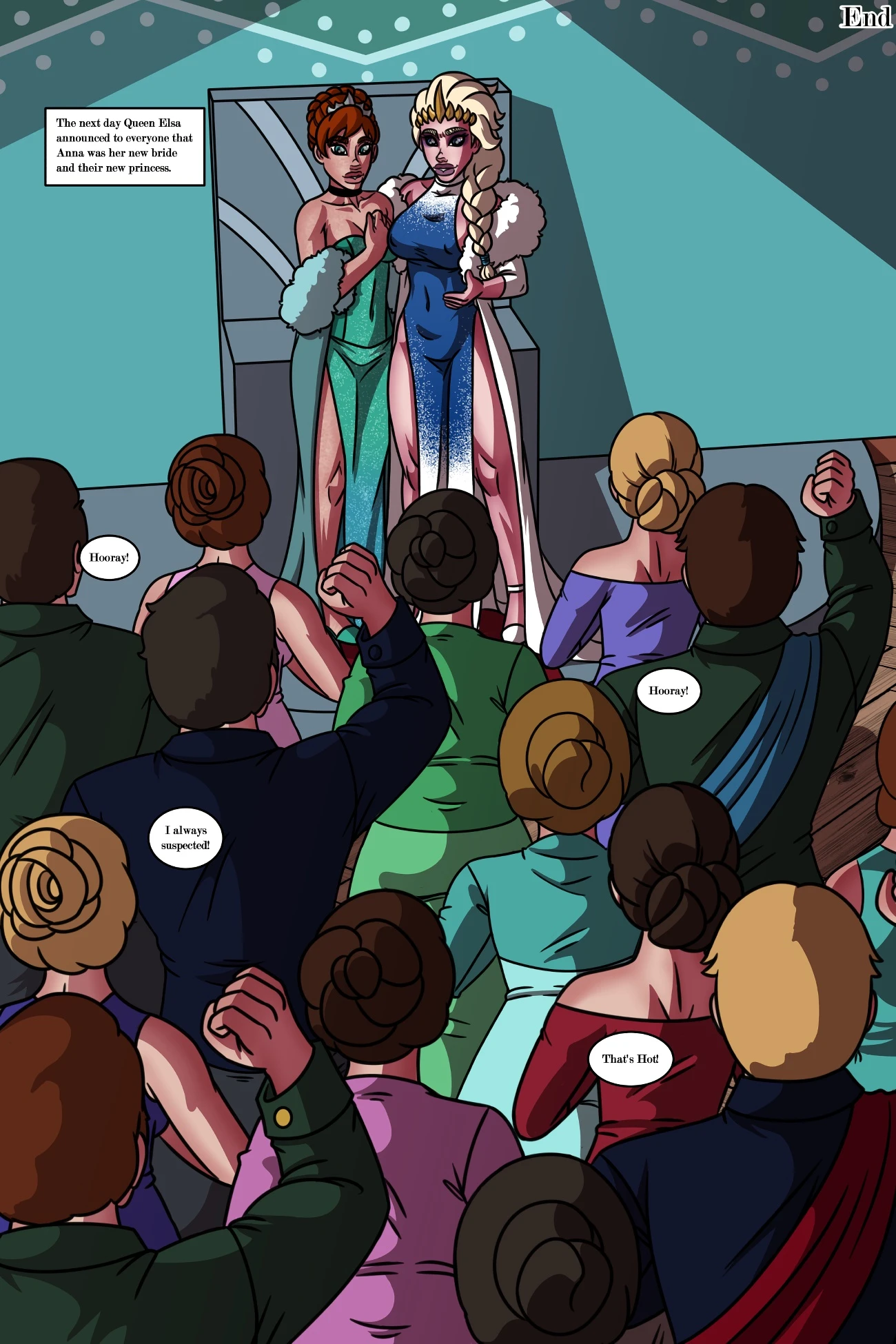 The Queen's Affair porn comic picture 12