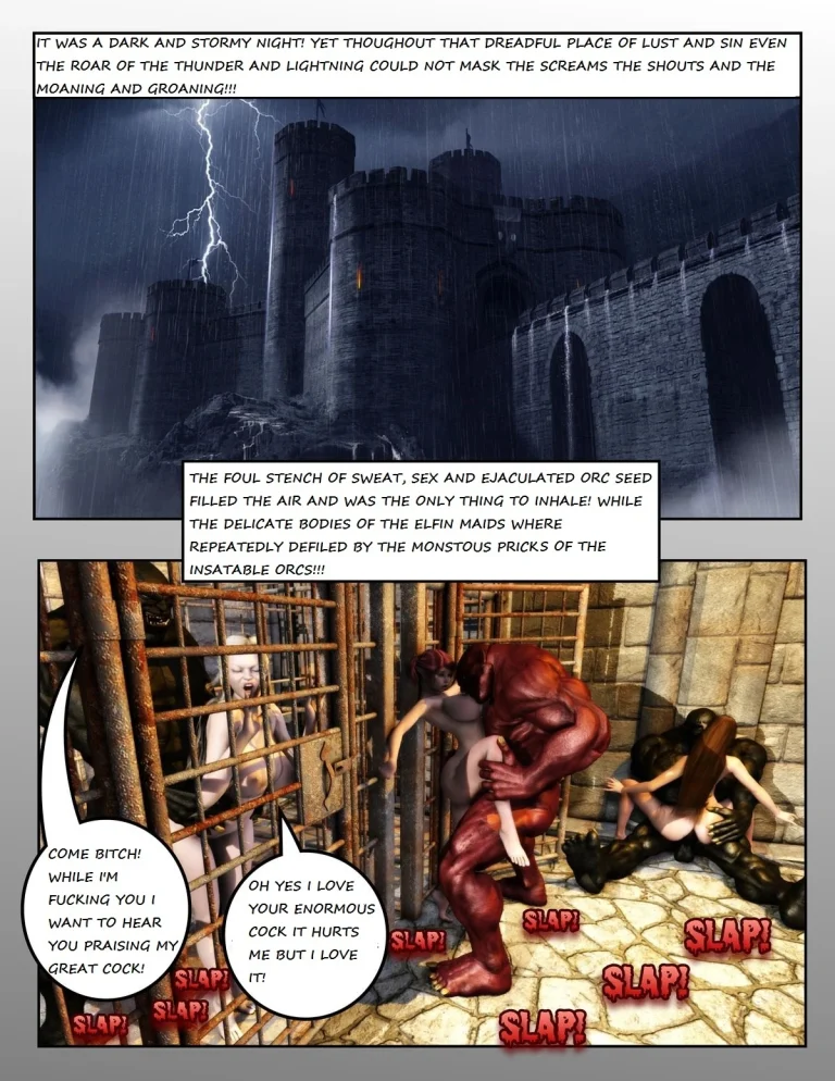 The Reward of the Orcs 2 porn comic picture 6