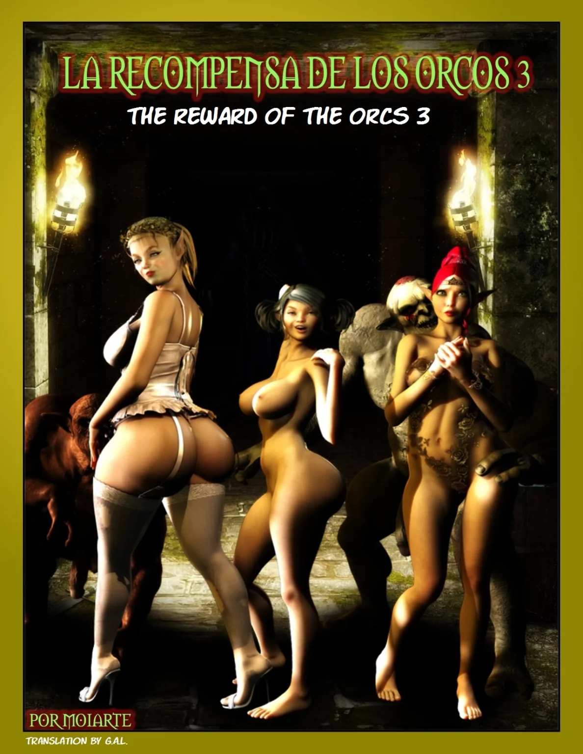 THE REWARD OF THE ORCS 3 porn comic picture 1