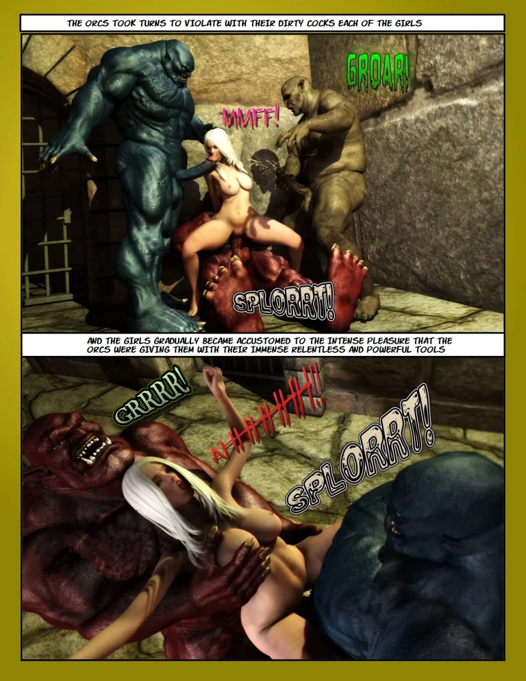 THE REWARD OF THE ORCS 3 porn comic picture 3