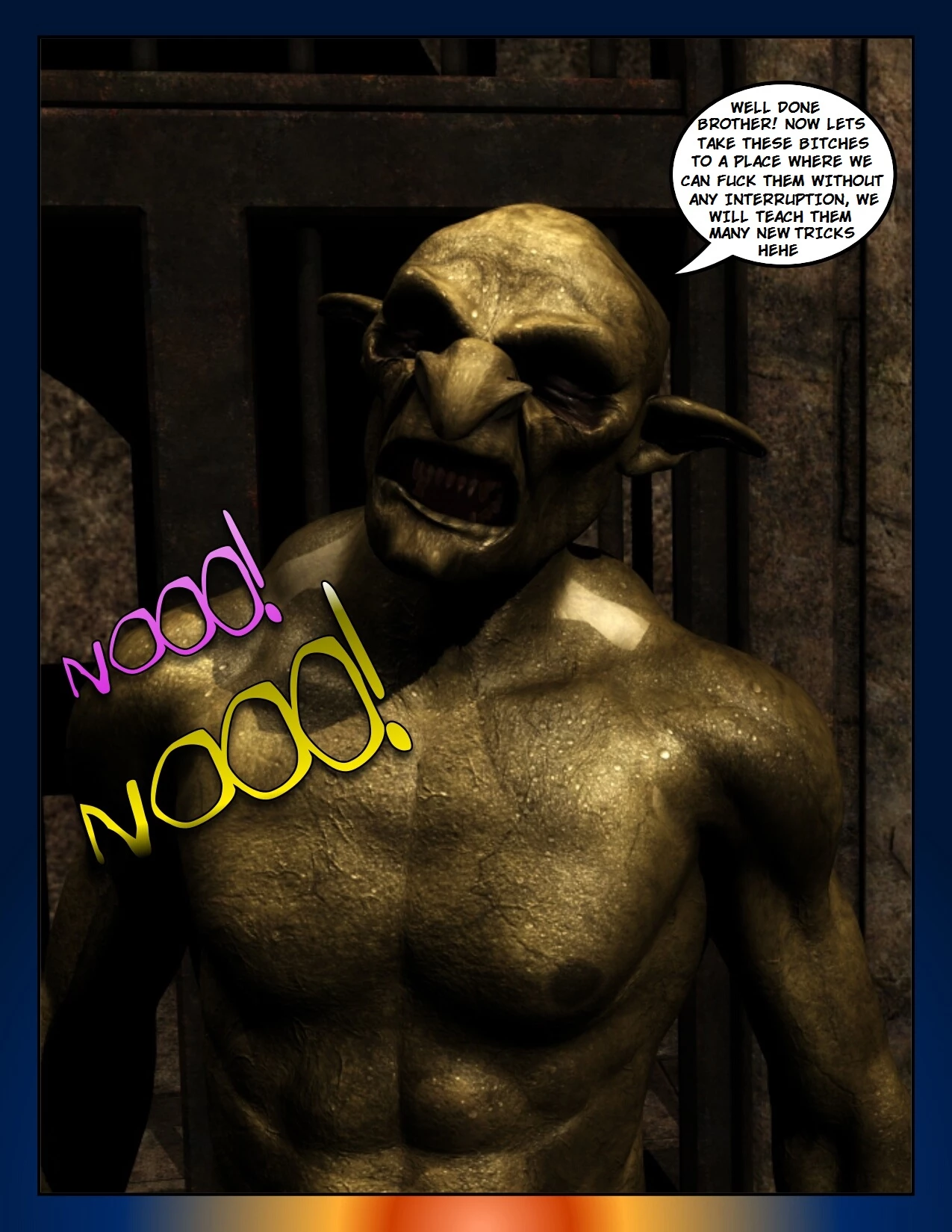 THE REWARD OF THE ORCS 4 porn comic picture 17