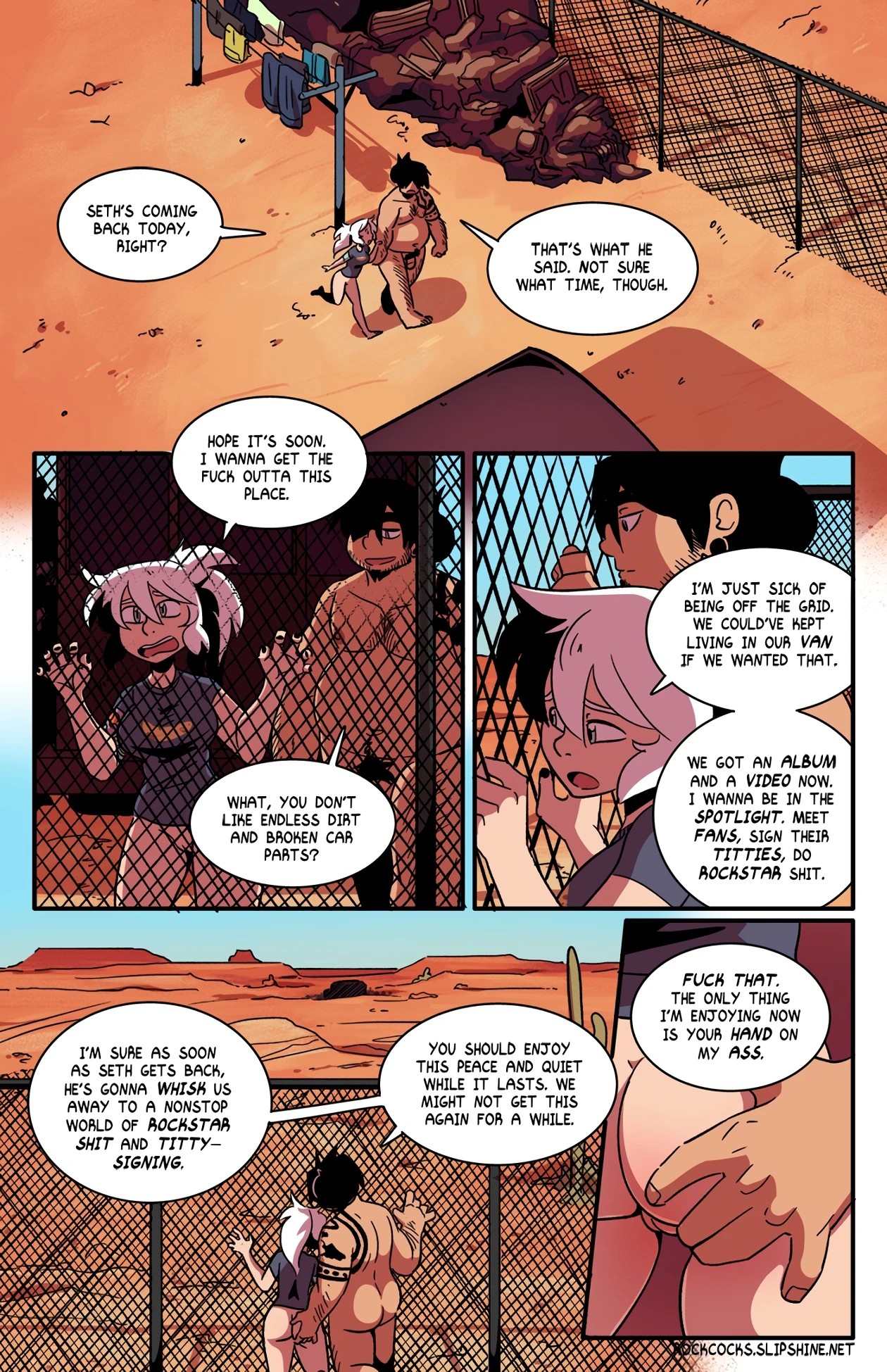 The Rock Cocks 11 porn comic picture 10