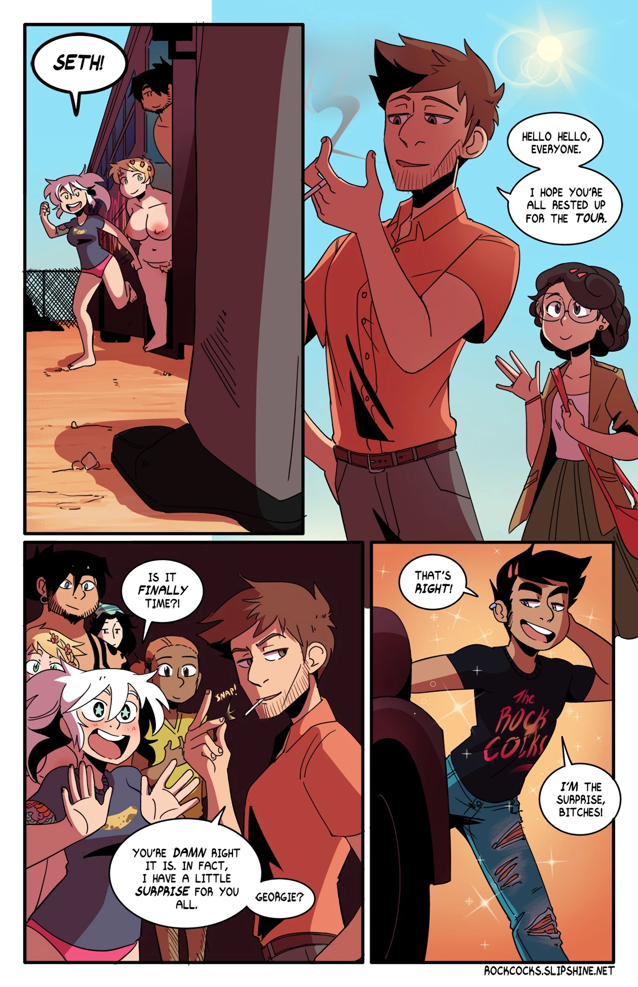 The Rock Cocks 11 porn comic picture 18