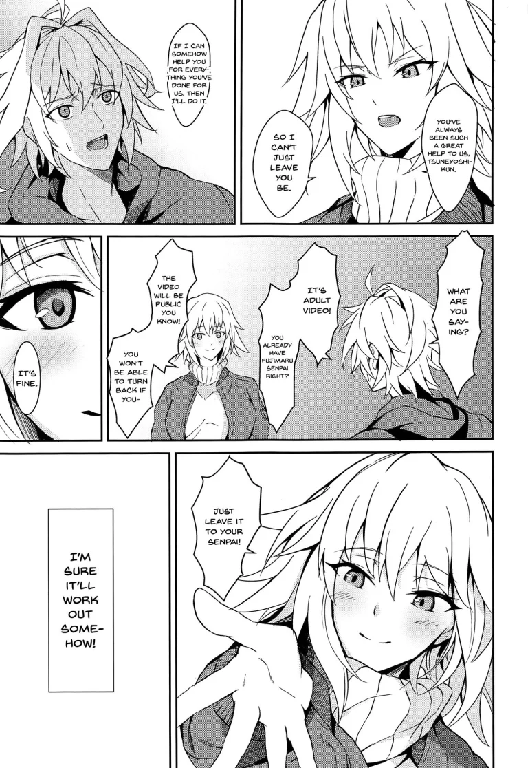 The rumored beautiful office lady is a thick Jeanne d'Arc porn comic picture 10