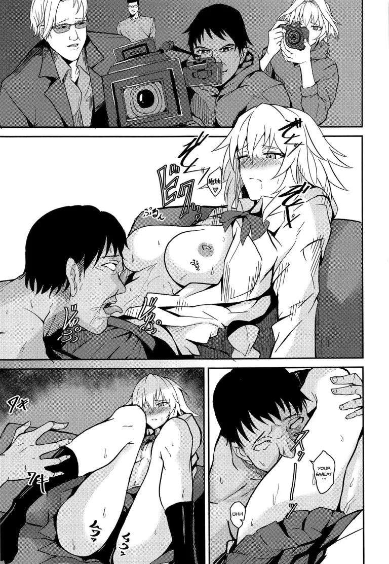 The rumored beautiful office lady is a thick Jeanne d'Arc porn comic picture 12