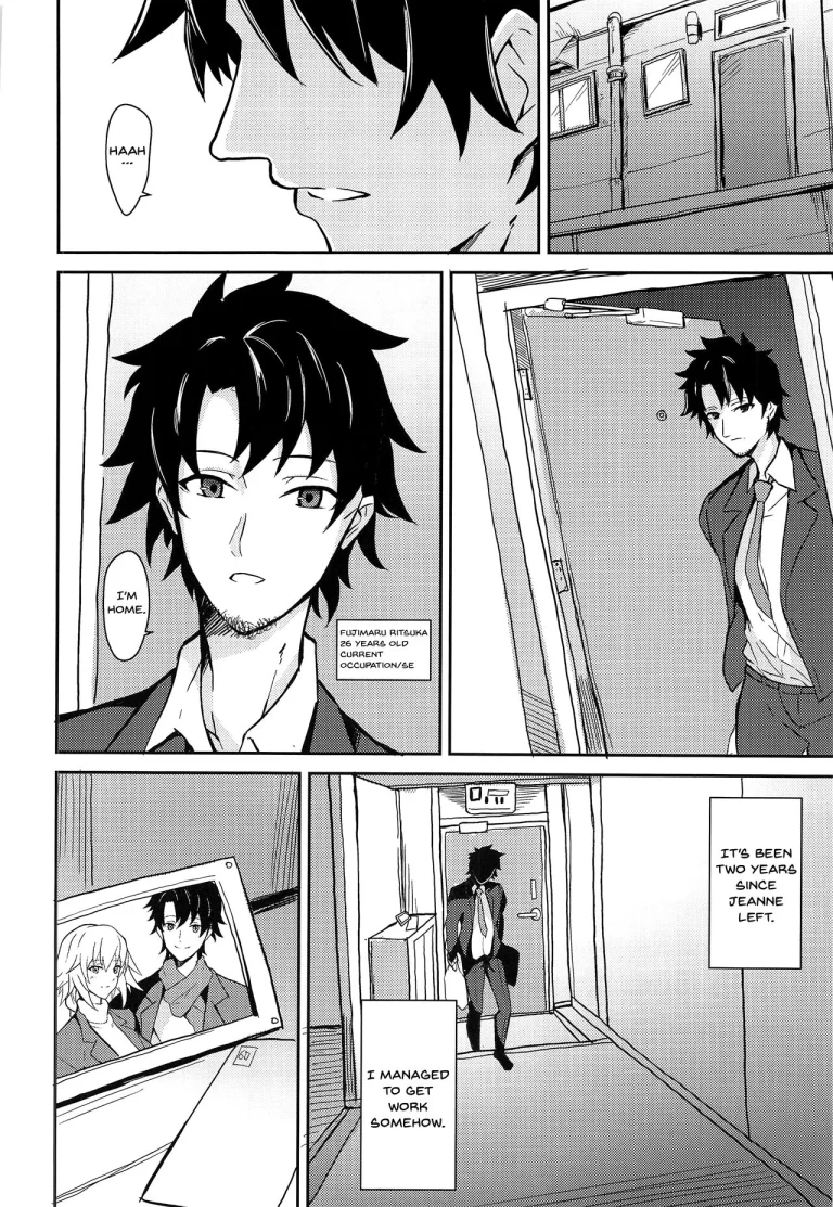 The rumored beautiful office lady is a thick Jeanne d'Arc porn comic picture 19