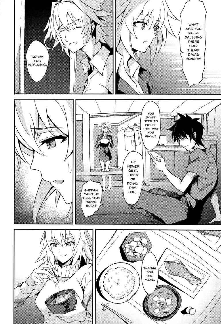 The rumored beautiful office lady is a thick Jeanne d'Arc porn comic picture 5