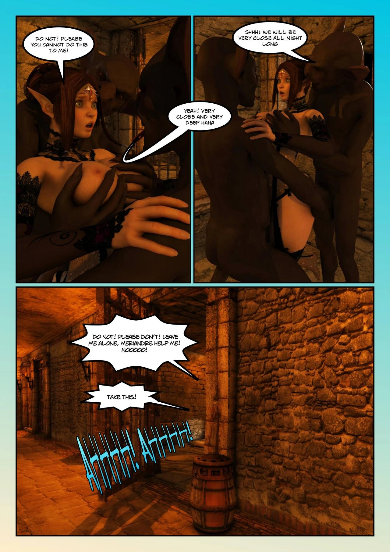 The Sacrifice 2 porn comic picture 9