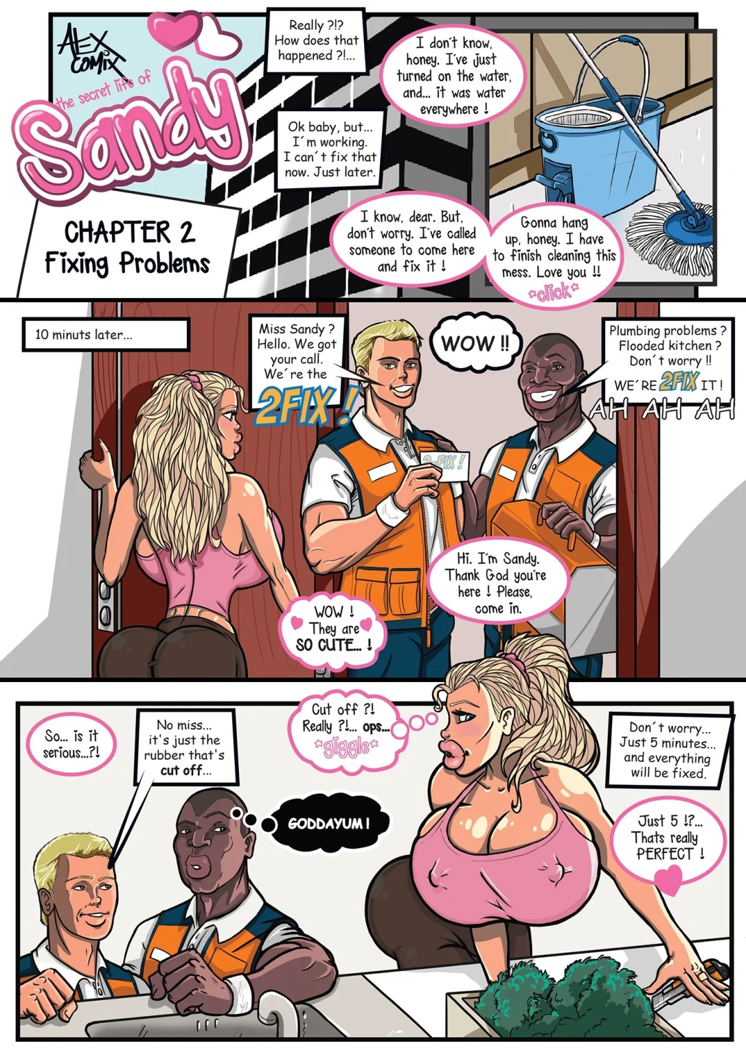 The Secret Life of Sandy 2 porn comic picture 1
