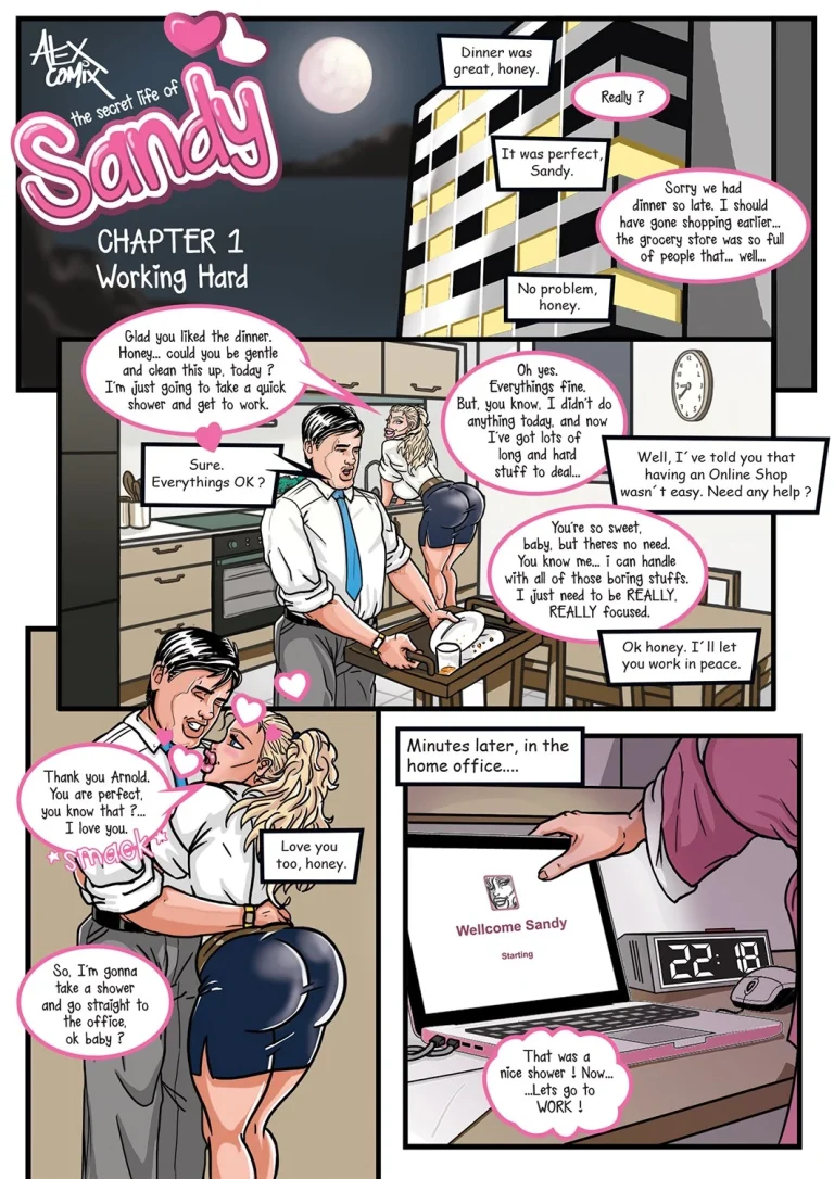 The Secret Life of Sandy porn comic picture 1