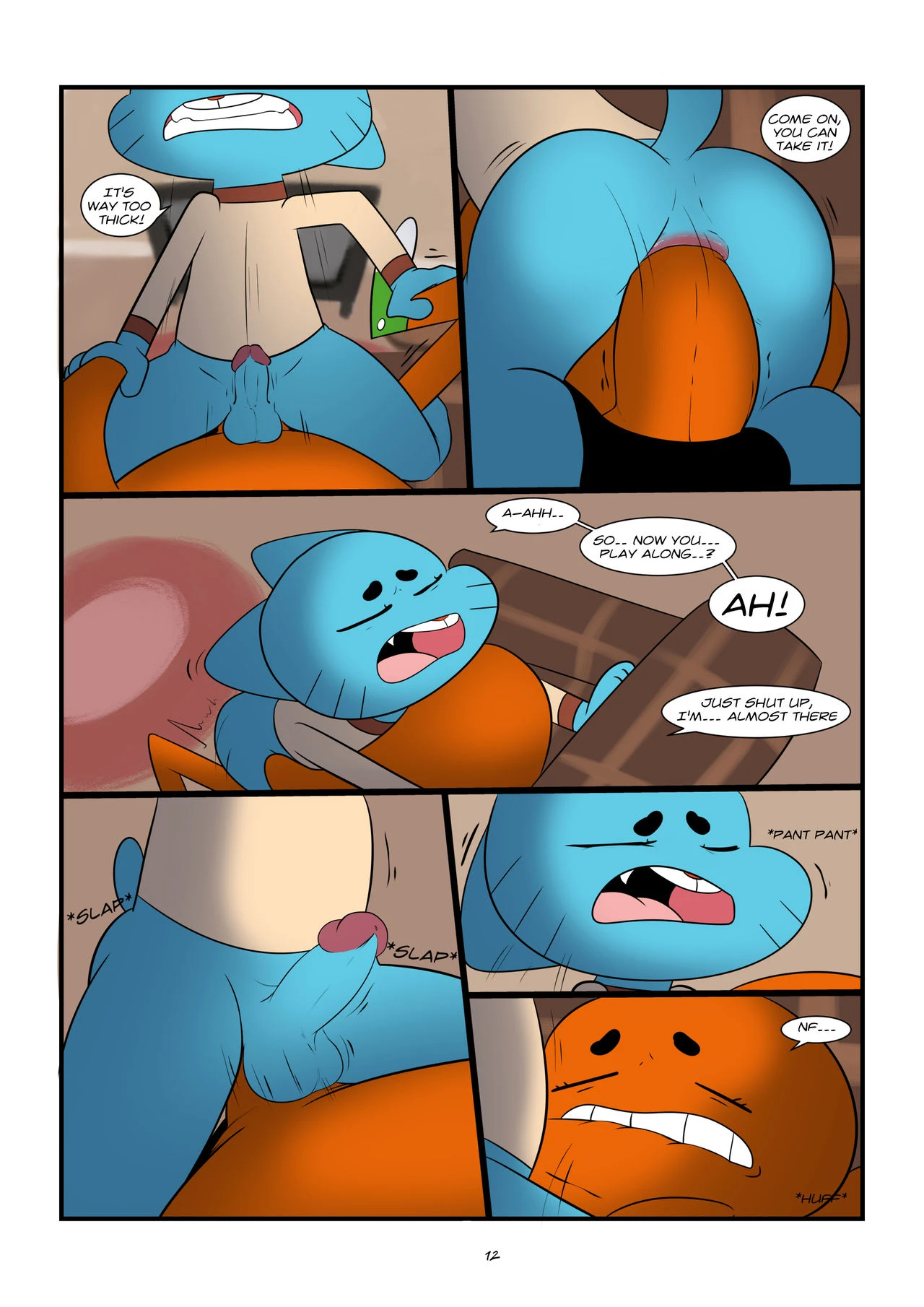 The Sexy World Of Gumball porn comic picture 12