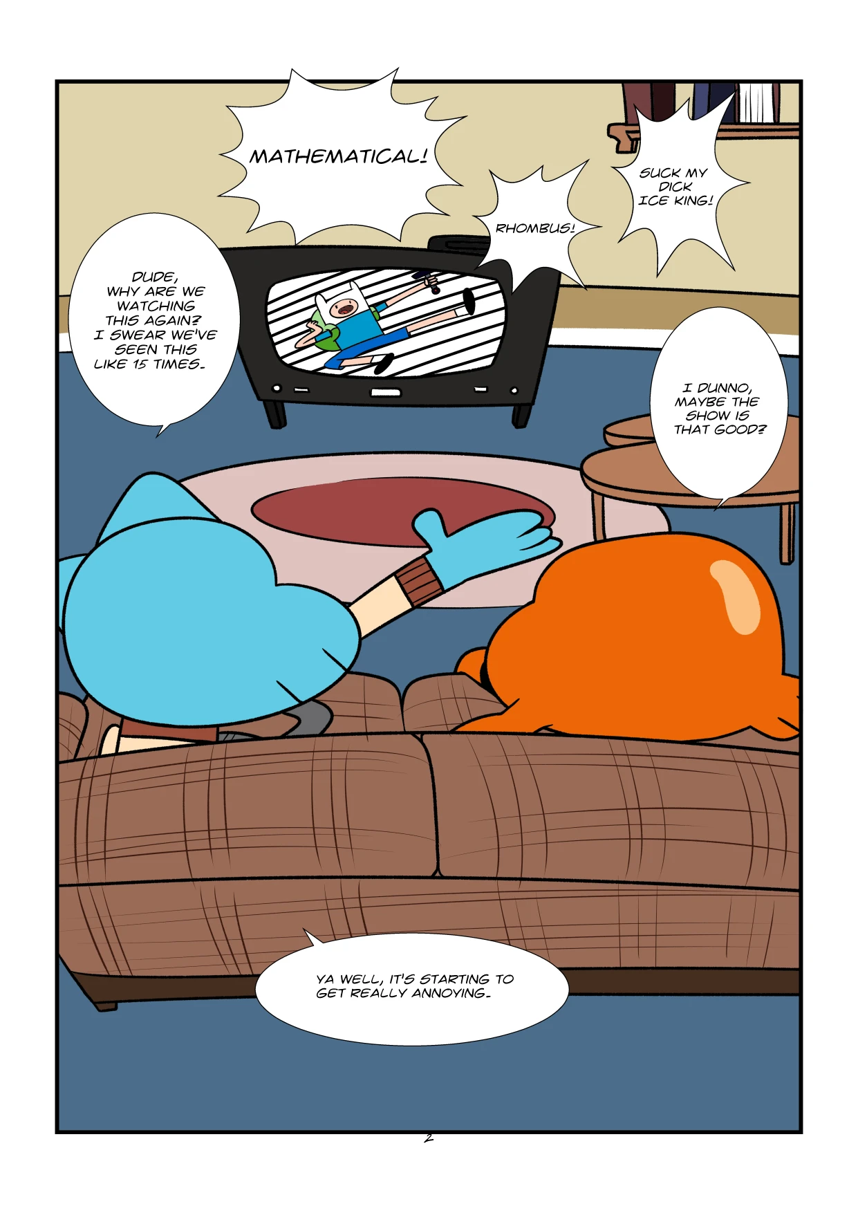 The Sexy World Of Gumball porn comic picture 2